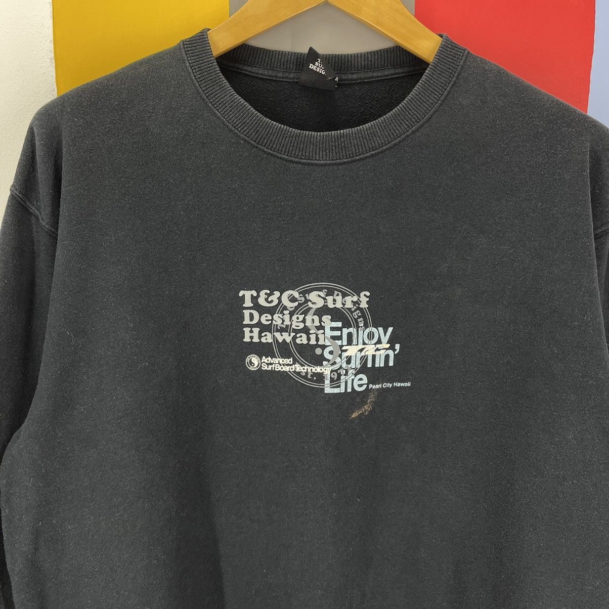 Other T&C SURF DESIGN HAWAII Crew Neck Sweatshirt #1429/AX Size US L / EU 52-54 / 3 - 5 Thumbnail