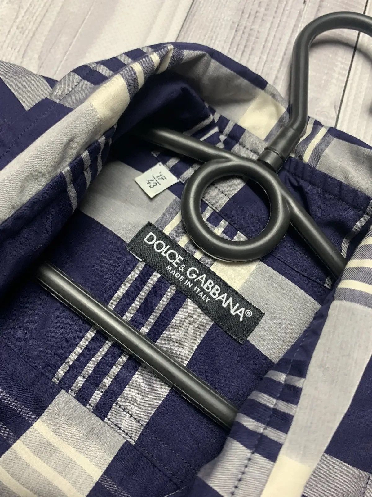 Dolce & Gabbana Dolce & Gabbana plaid shirt navy Size US S / EU 44-46 / 1 - 4 Thumbnail