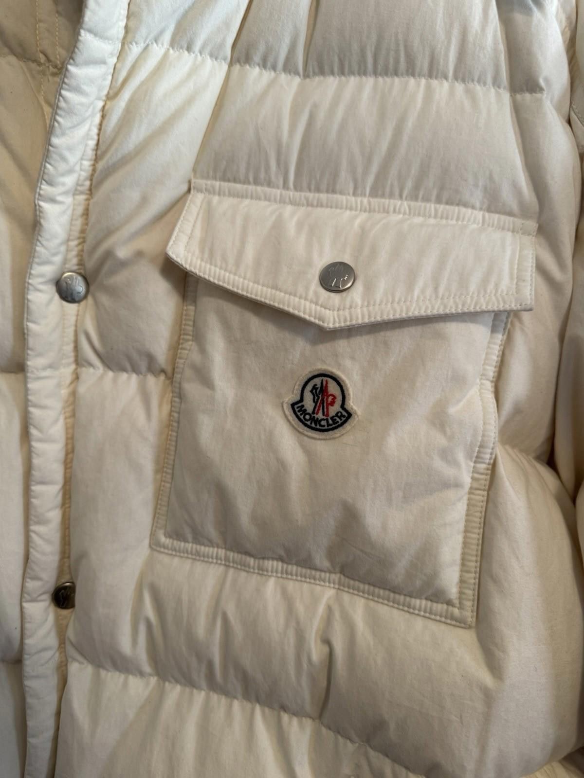 Moncler $2700 Moncler Men's Karakorum Down Jacket Cream Size 6 XXL Size US XXL / EU 58 / 5 - 4 Thumbnail