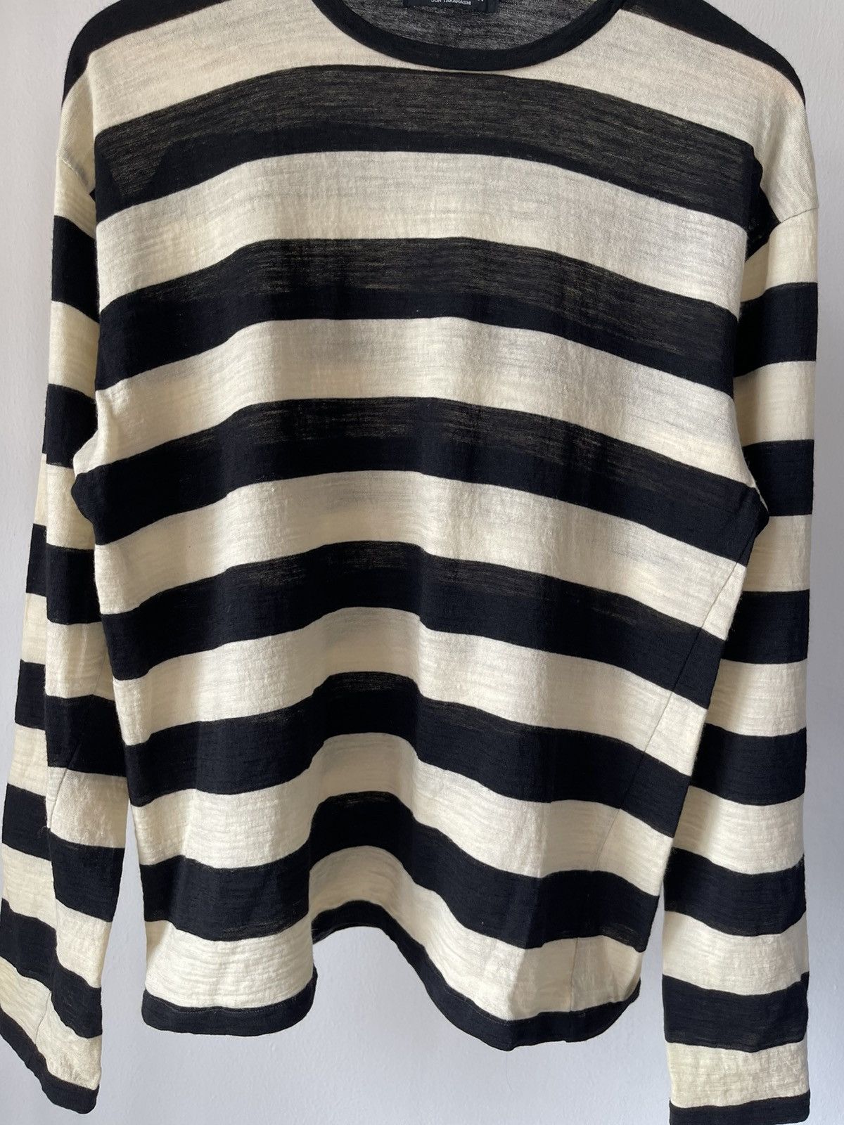 Jun Takahashi A/W1997 Undercover Jun Takahashi Stripe Wool Long Sleeve A1 Size US M / EU 48-50 / 2 - 5 Thumbnail