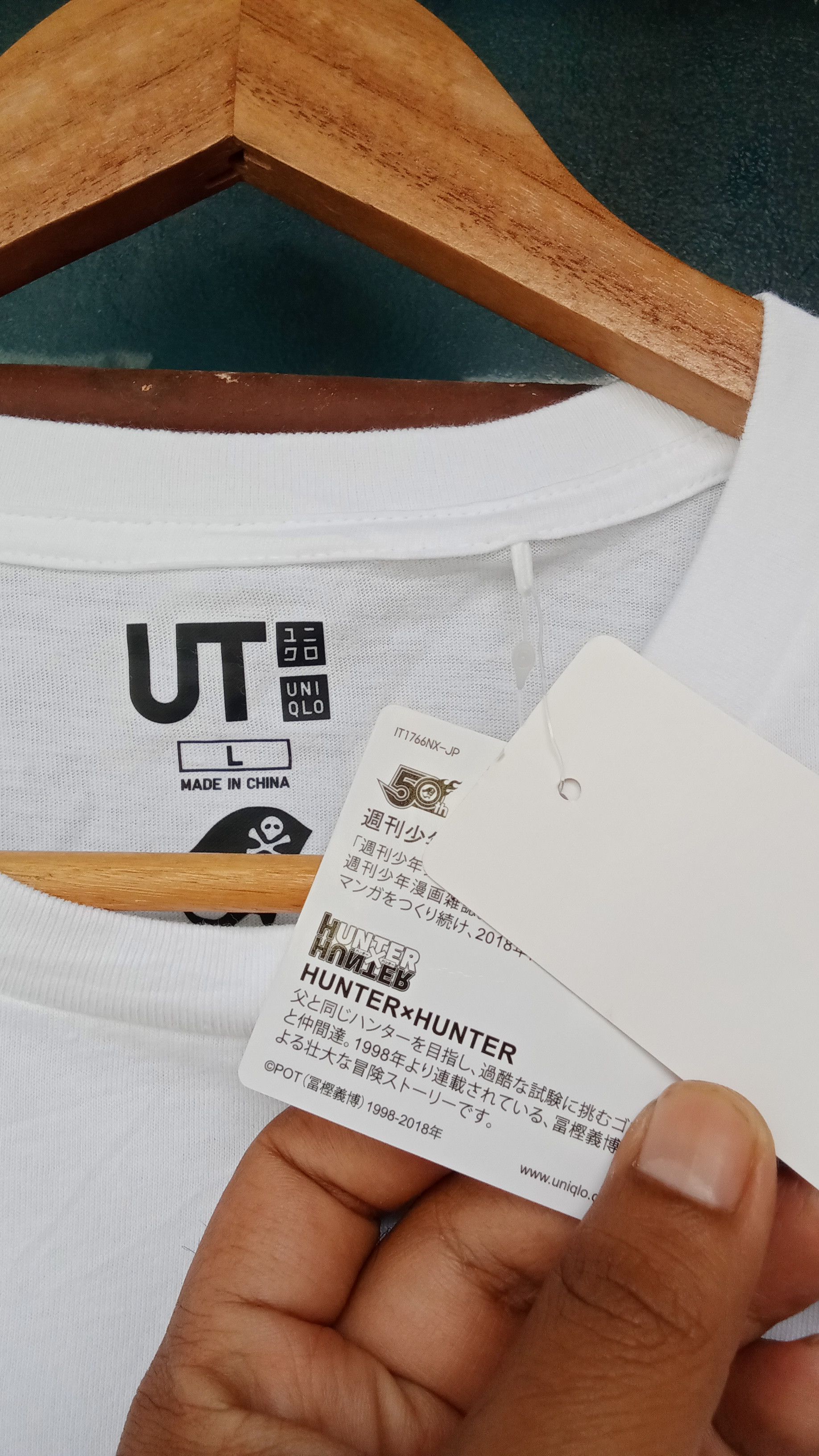 Anime × Japanese Brand Hunter x Hunter tee Size US L / EU 52-54 / 3 - 6 Thumbnail