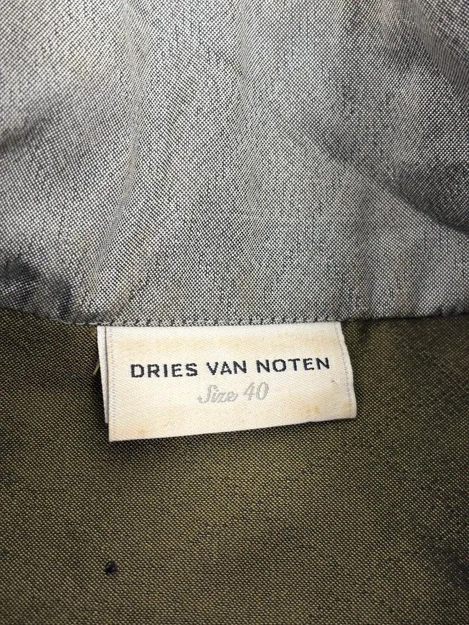 Dries Van Noten Dries Van Noten Grey Quilted Relief Jacket Size S / US 4 / IT 40 - 10 Thumbnail