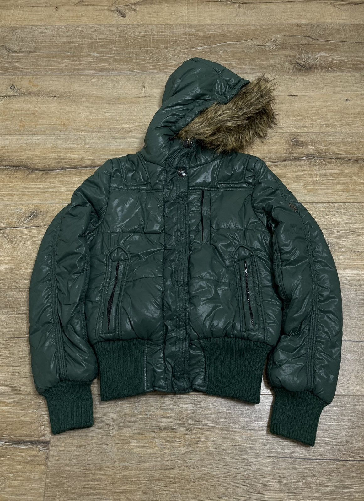 If Six Was Nine If Six Was Nine Style Bomber Jacket Fur Hood 90s Size US S / EU 44-46 / 1 - 1 Thumbnail