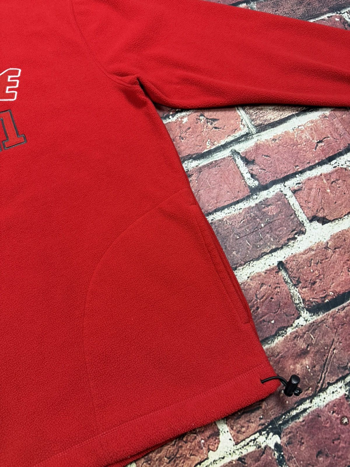 Southpole Vintage Southpole Fleece Hoodie Red Baggy Fit Sweatshirt Y2K Size US XL / EU 56 / 4 - 11 Thumbnail