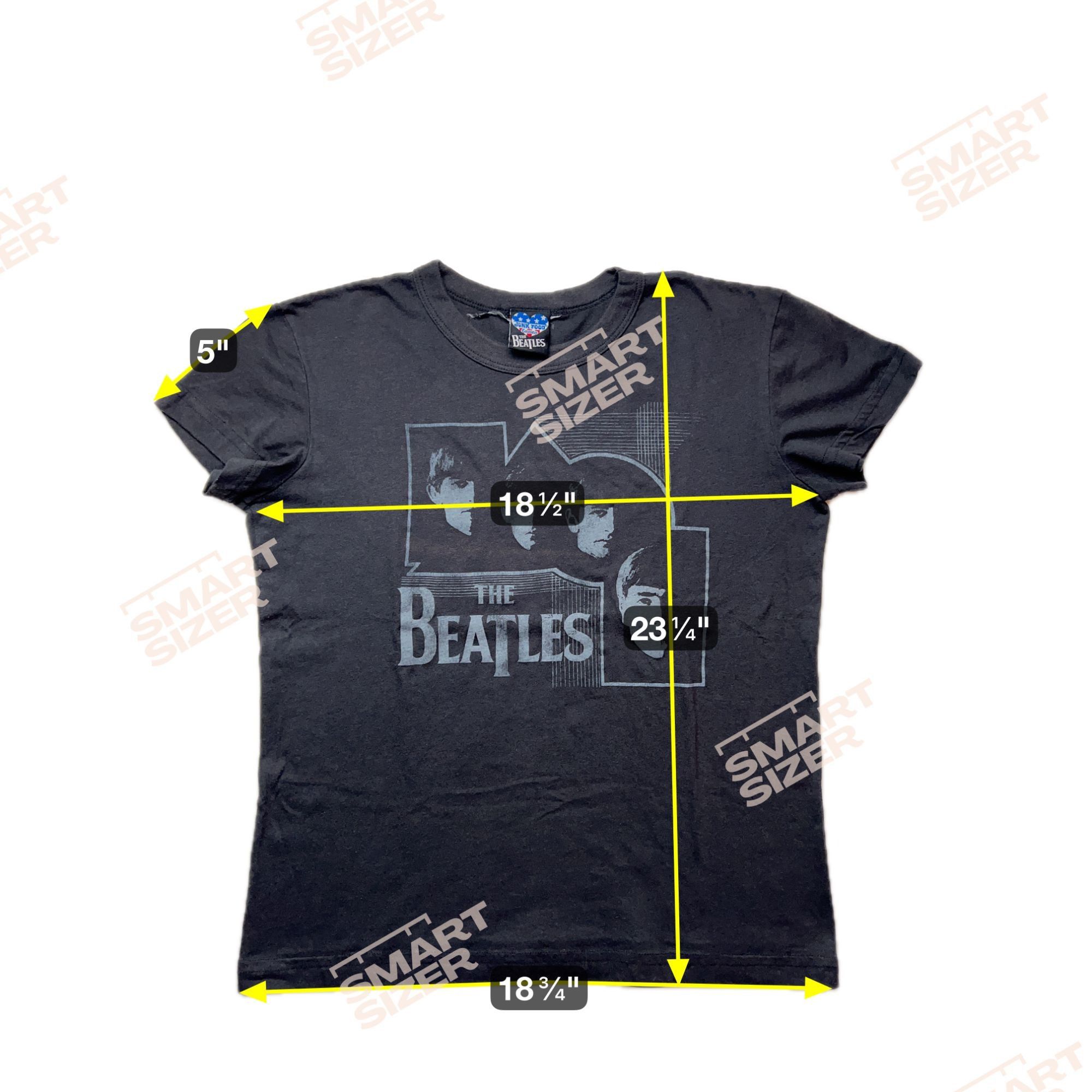 Junk Food The Beatles Portraits Kids XL T-Shirt Shirt Size US XL / EU 56 / 4 - 8 Thumbnail
