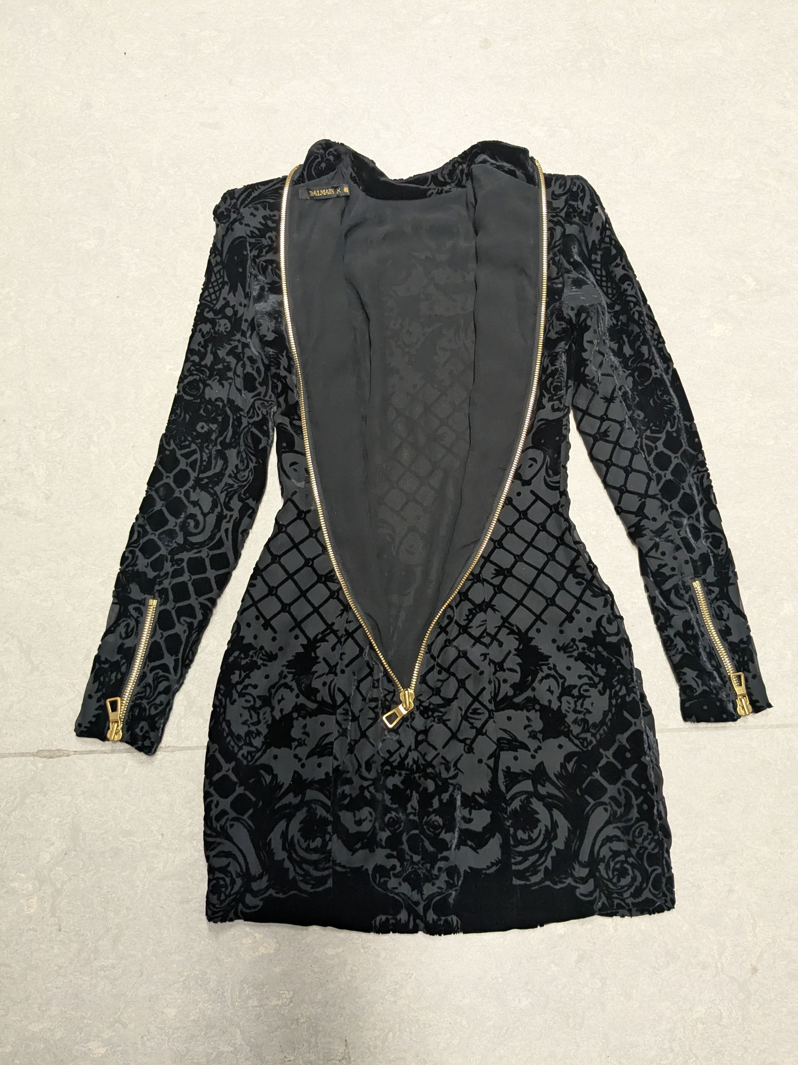 Balmain Balmain x H&m gothic dress Size S / US 4 / IT 40 - 12 Thumbnail