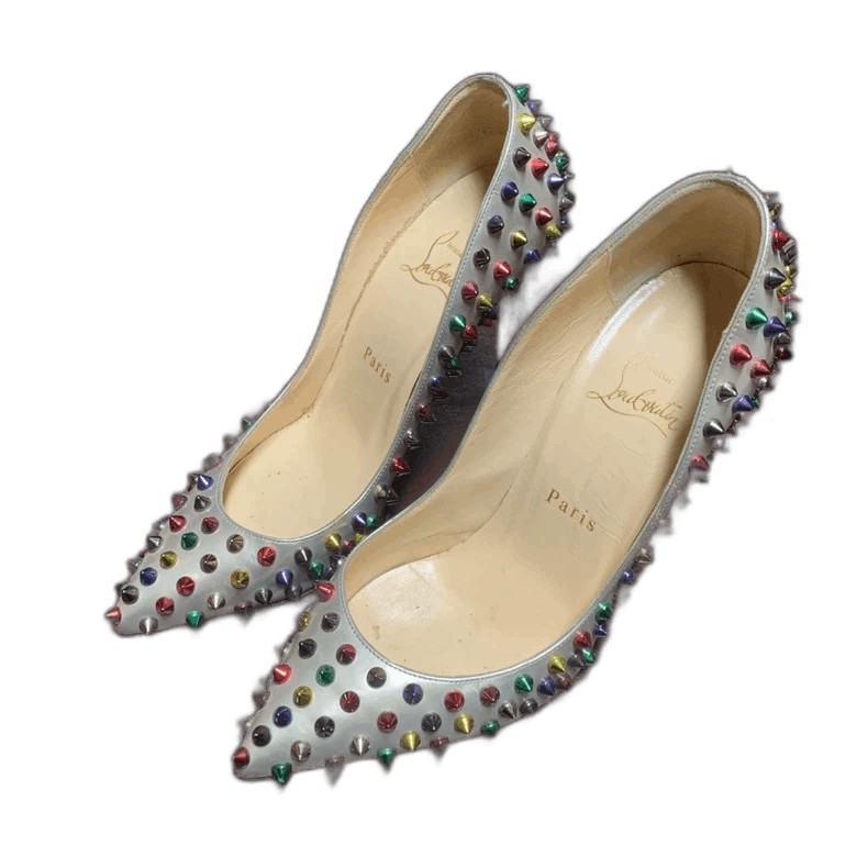 Christian Louboutin Christian Louboutin Studded High Heels Size 36.5 Size US 6 / IT 36 - 1 Thumbnail