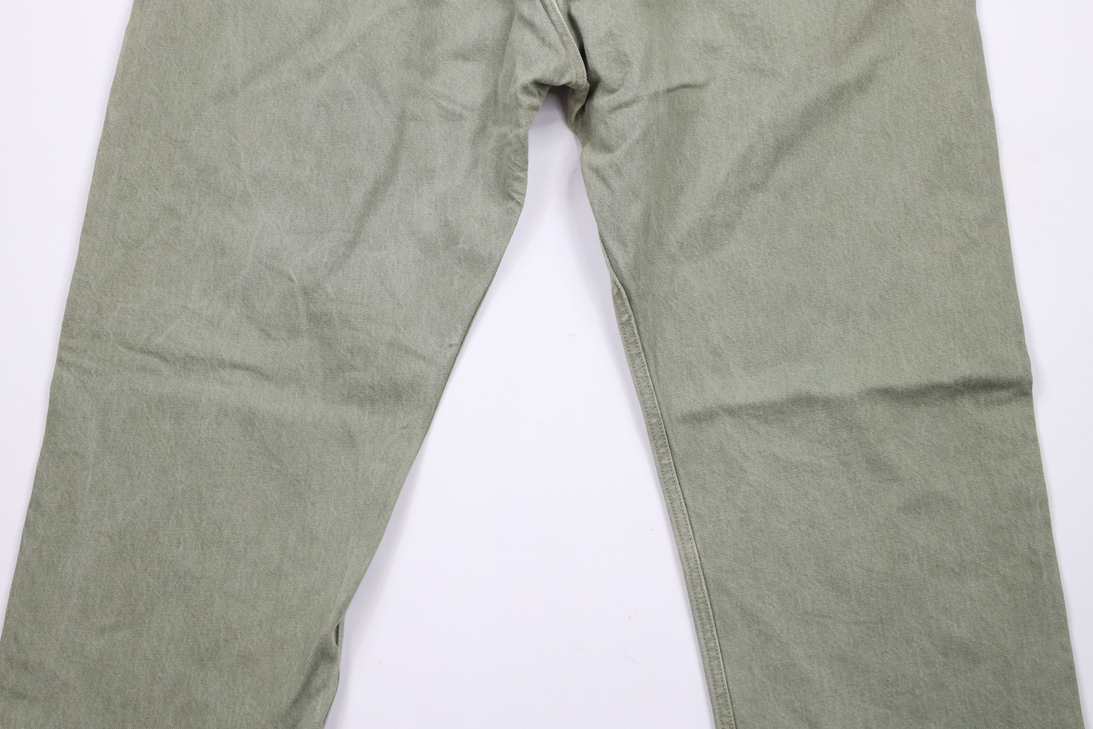 Levi's × Vintage Vintage Y2K Levis 501xx Original Fit Button Fly Jeans Green Size US 44 / EU 60 - 11 Thumbnail