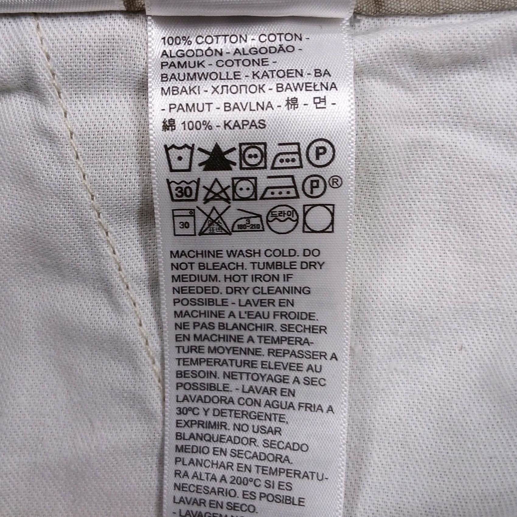 Levi's Levi'S Shorts Mens 34 Beige Cargo Tan Khaki Cotton Chino Utility Pockets Casual Size US 34 / EU 50 - 7 Thumbnail