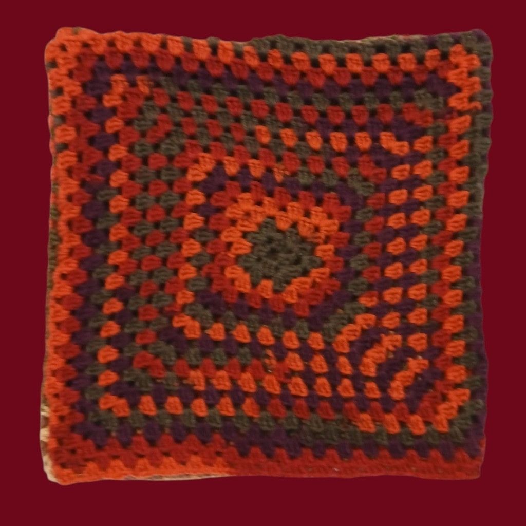 The Unbranded Brand Hand Crafted 2 Side Wool Crochet Accent Pillow Cover Size ONE SIZE - 2 Thumbnail