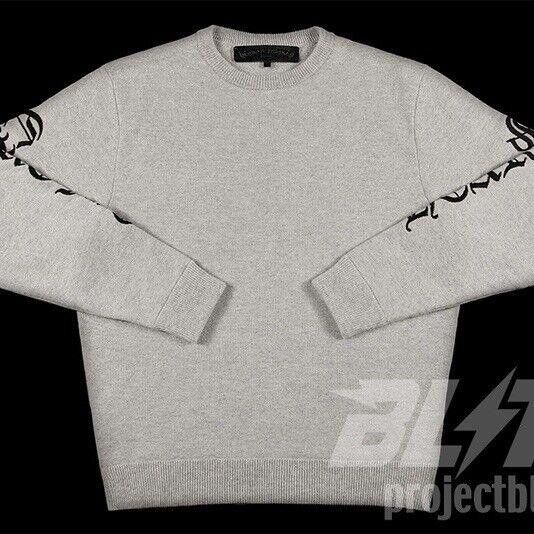 Chrome Hearts CHROME HEARTS LIFE SENTENCE EMBROIDERED CASHMERE CREWNECK Size US L / EU 52-54 / 3 - 1 Thumbnail