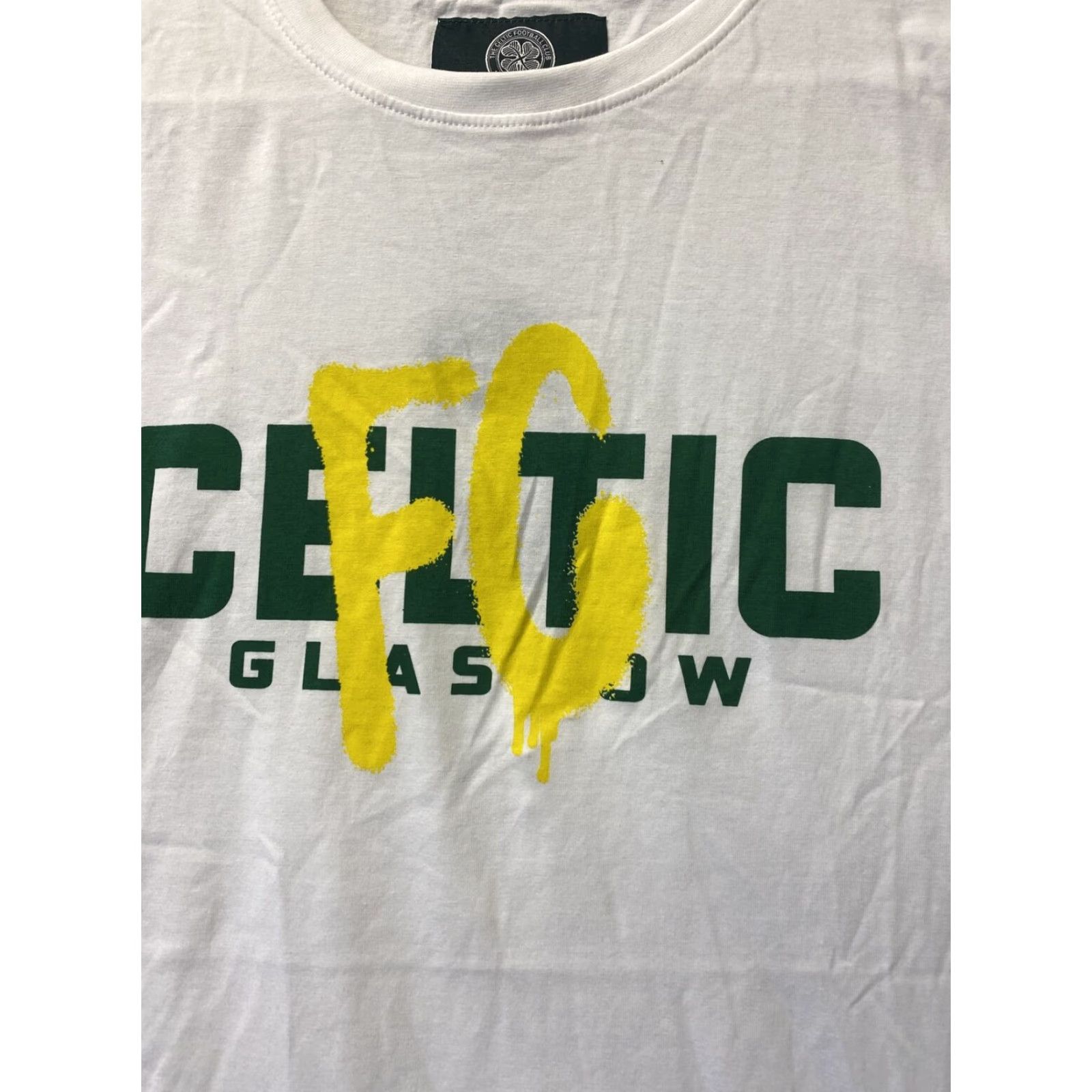 Vintage Celtic Football T-Shirt Men Medium Green Soccer Glasgow Irish 2021 Cotton Size US M / EU 48-50 / 2 - 2 Thumbnail