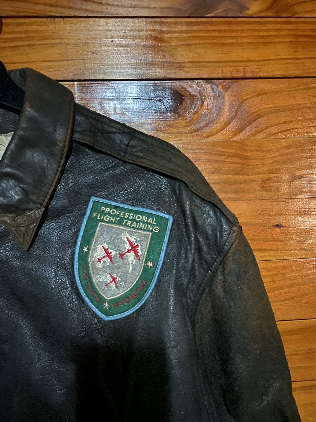 Vintage Vintage G-III Leather Flight Jacket Patches – Made in Korea Size US S / EU 44-46 / 1 - 12 Thumbnail