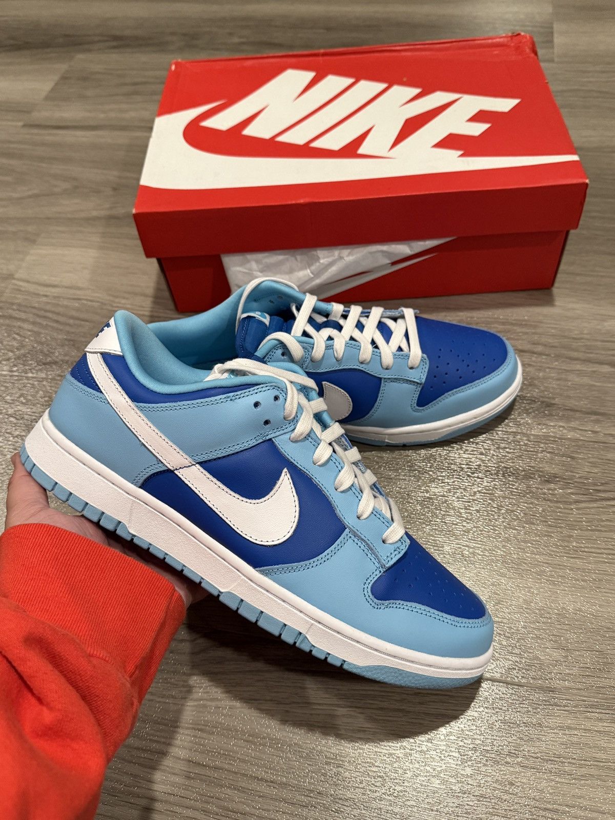 Nike nike dunk low blue Size US 10 / EU 43 - 5 Thumbnail