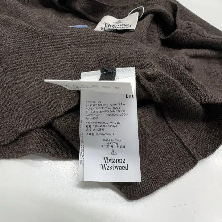 Vivienne Westwood Vivienne Westwood Elegant Solid Color Knit Top Size US S / EU 44-46 / 1 - 9 Thumbnail