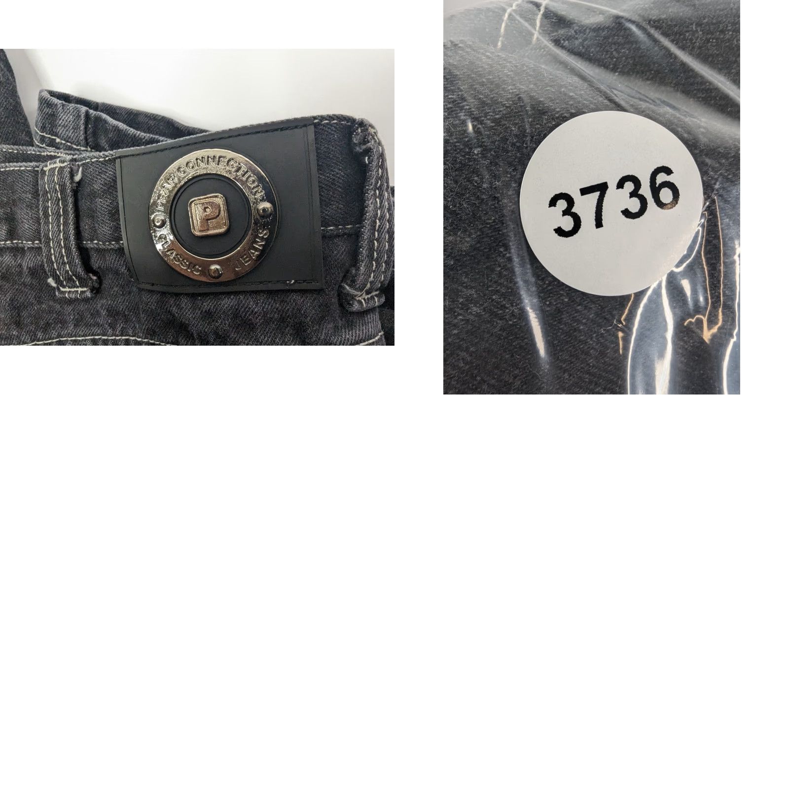 Denime VINTAGE Kenpa Shorts Men Size 38 Black Denim Cargo Baggy 90s Grunge Pockets Logo Embroidered Size US 38 / EU 54 - 8 Thumbnail
