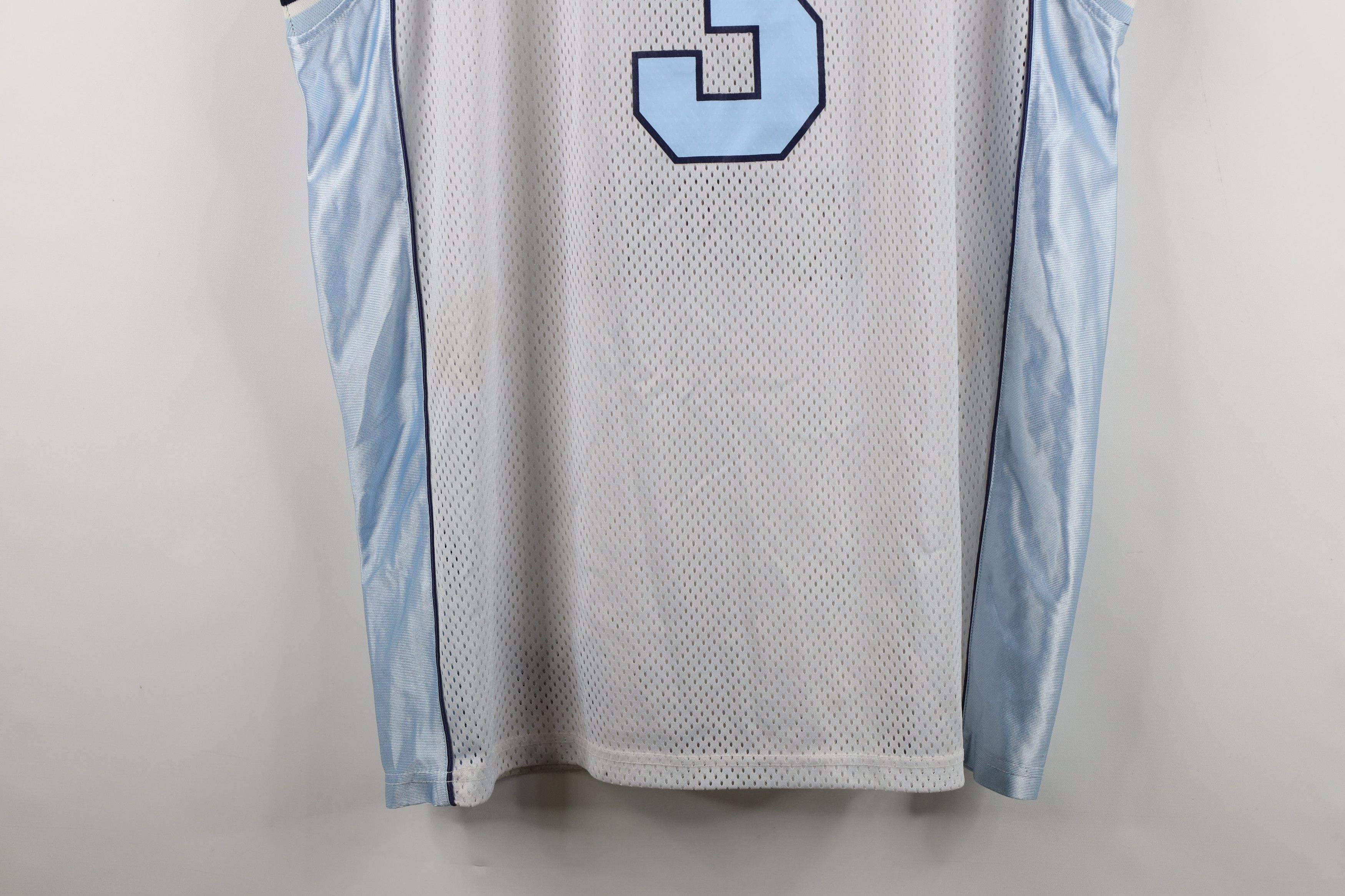 Vintage Vintage 90s Y2K North Carolina Basketball Jersey White Size US XXL / EU 58 / 5 - 14 Thumbnail