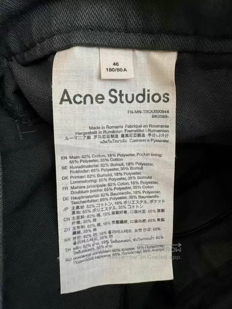 Acne Studios Acne Studios Distressed Multi-pocket Work Pants Size 30" / US 8 / IT 44 - 4 Thumbnail