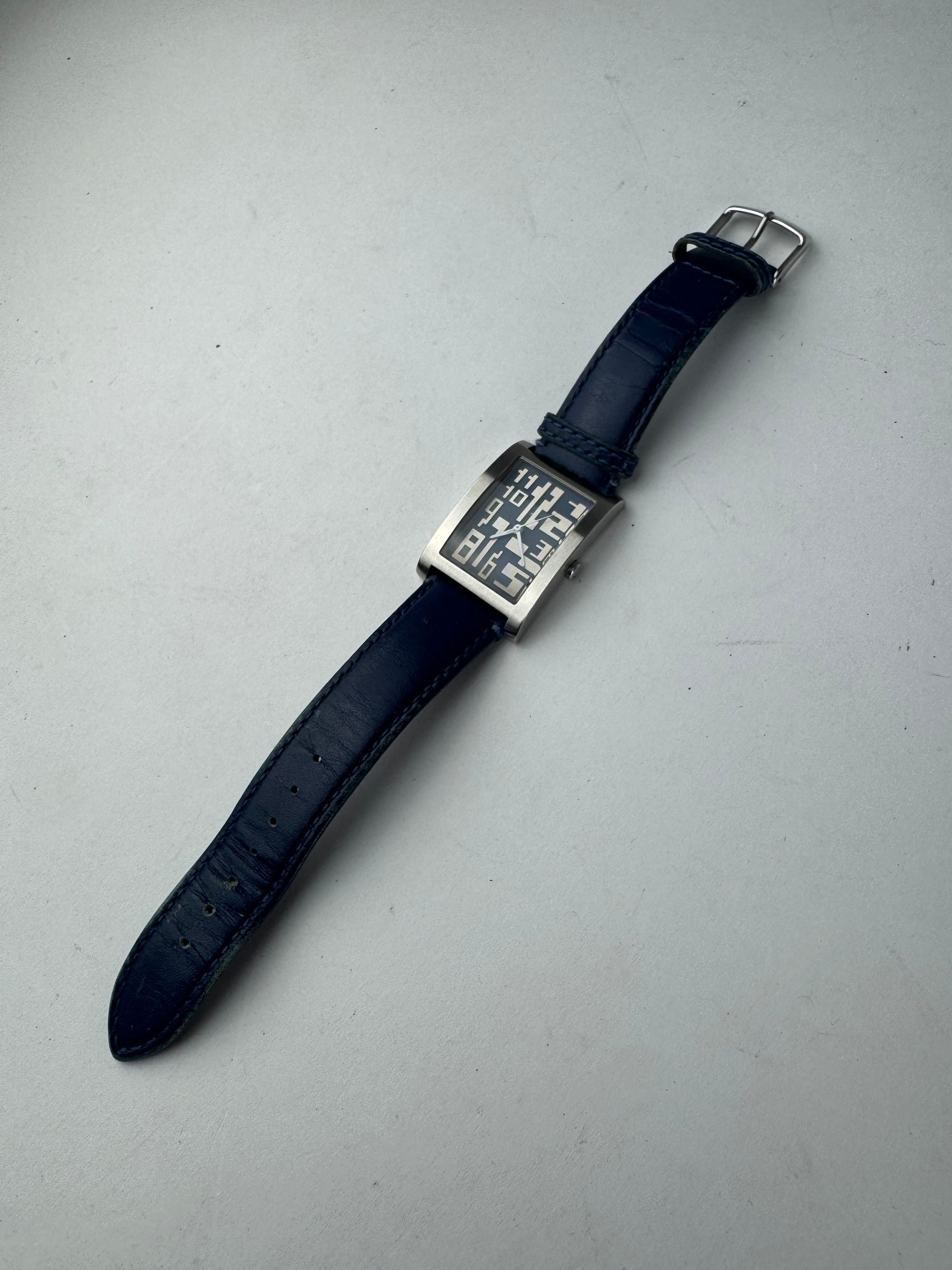 Jean Paul Gaultier Vintage Quartz Watch Navy silver Size ONE SIZE - 1 Thumbnail
