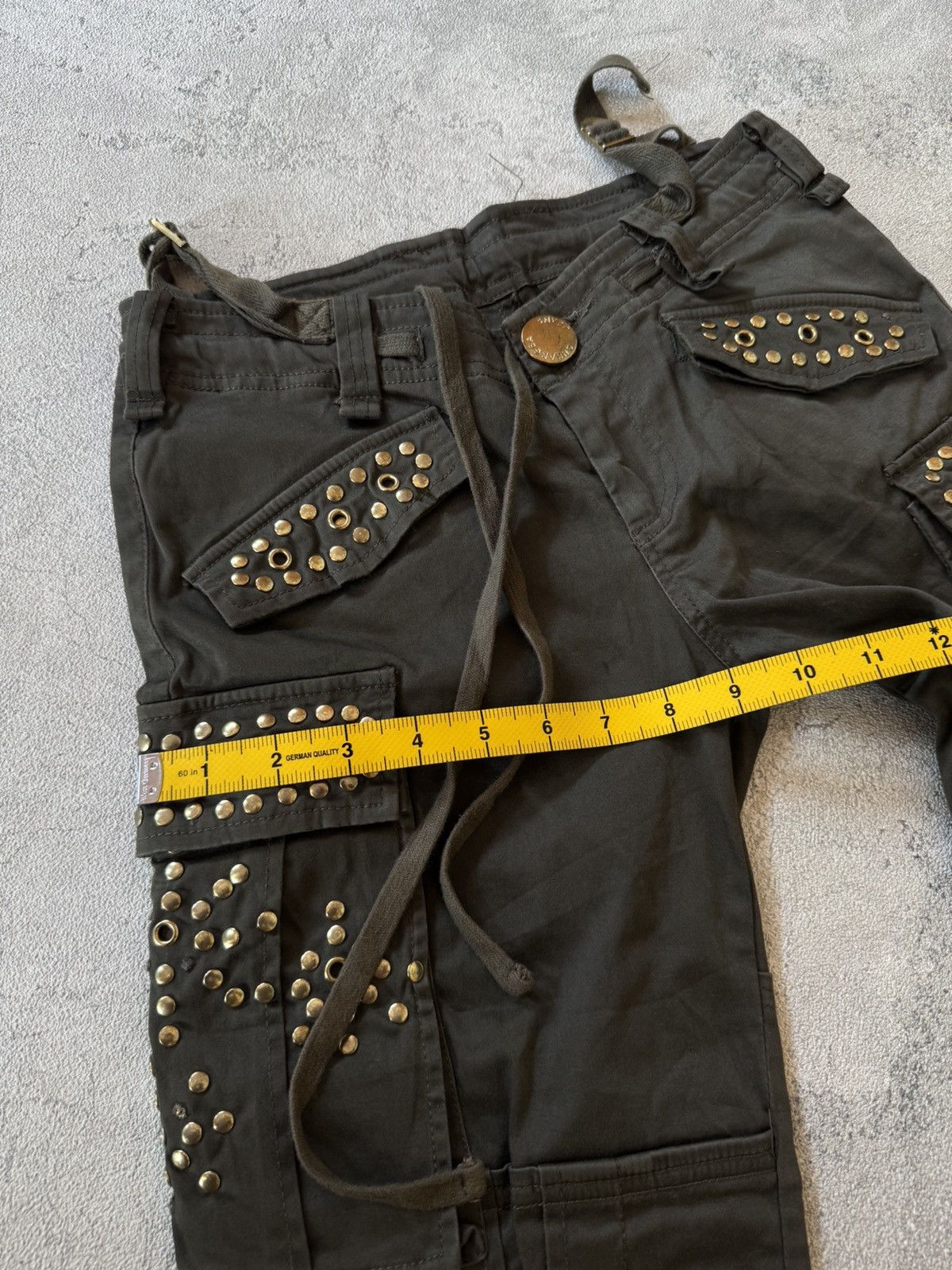 Hysteric Glamour Y2k Chuangba Jeans Studded Ifsixwasnine lgb short pants Size US 27 - 12 Thumbnail