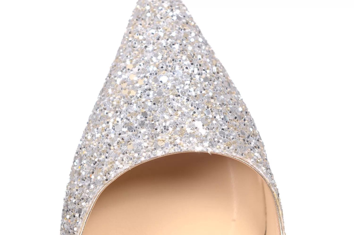 Jimmy Choo Jimmy Choo Sequin Heels 38 Size US 7.5 / IT 37.5 - 5 Thumbnail