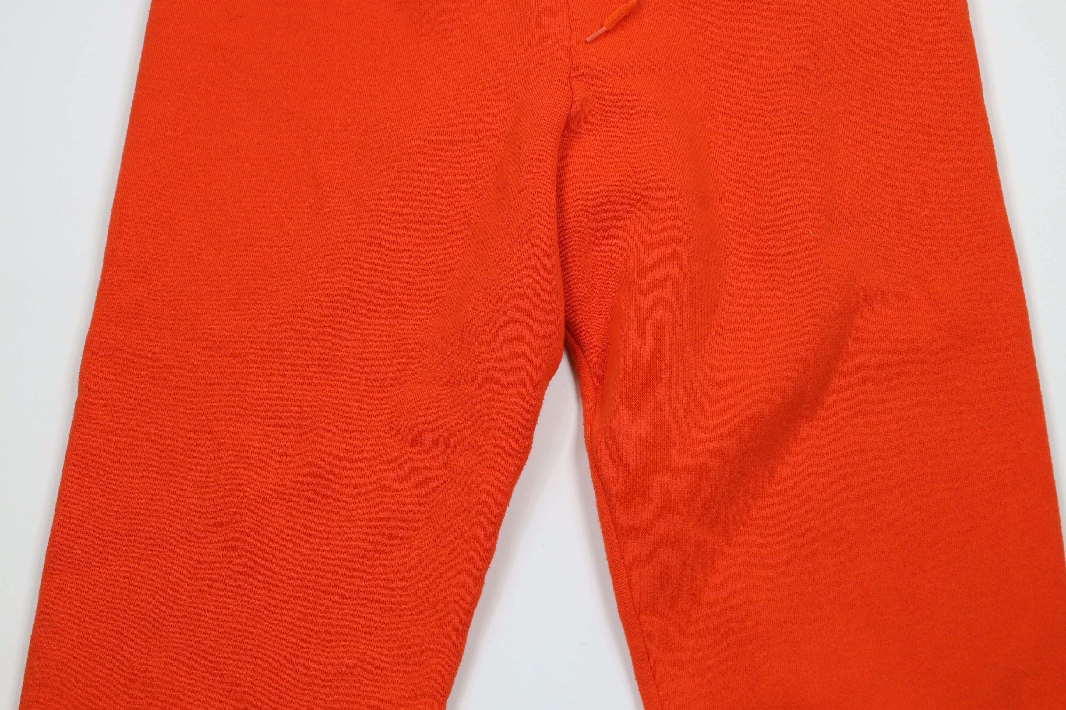 Vintage Vintage 90s Streetwear Heavy Sweatpants Joggers Orange USA Size US 38 / EU 54 - 3 Thumbnail