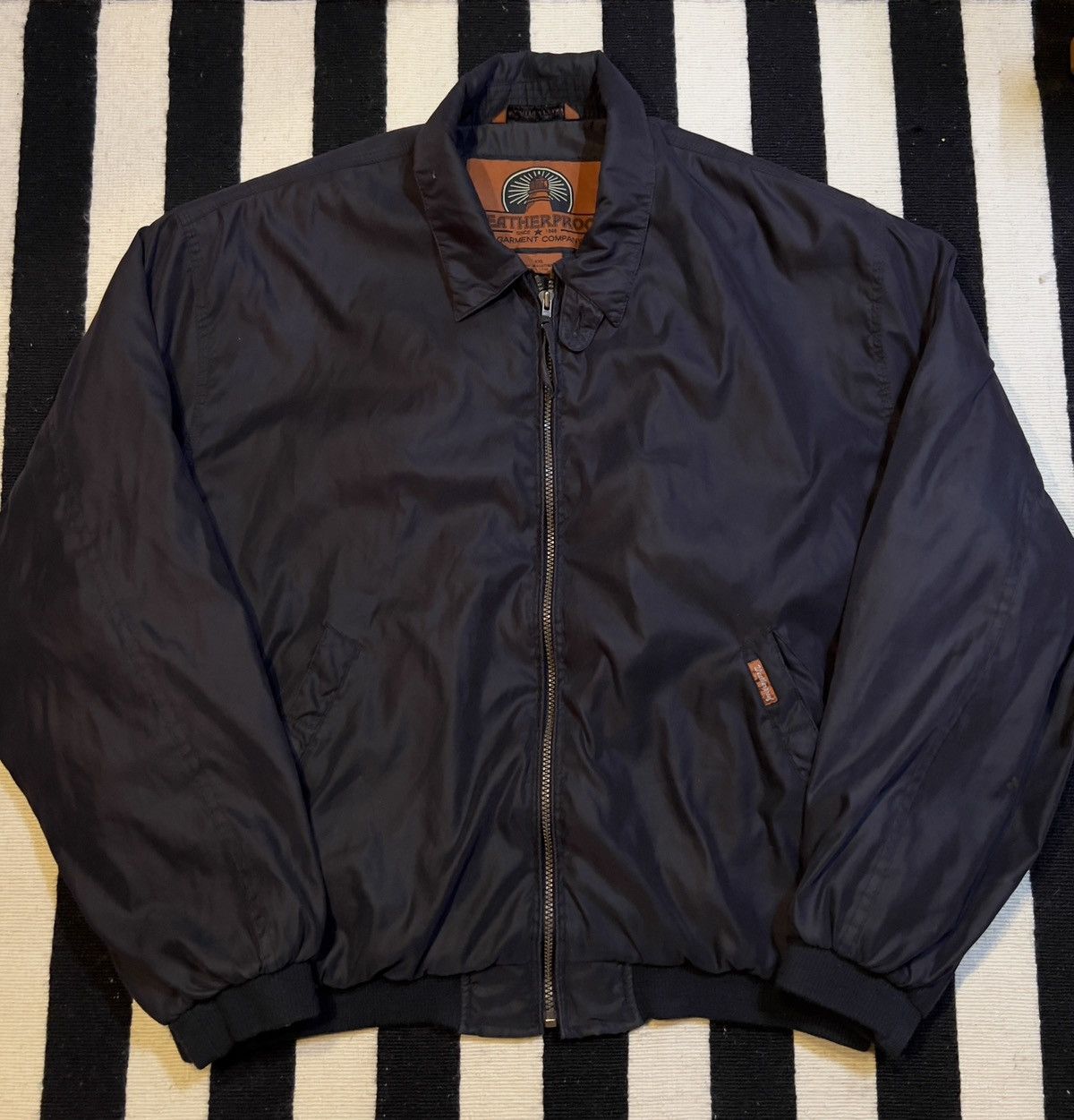 Vintage × Weatherproof Weatherproof Garment Company Jacket Black Coat Mens size XXL Size US XXL / EU 58 / 5 - 1 Thumbnail