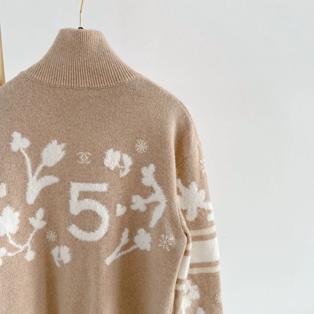 Chanel Chanel Ski Camel Turtleneck Sweater 36 Pre-owned Size XS / US 0-2 / IT 36-38 - 6 Thumbnail