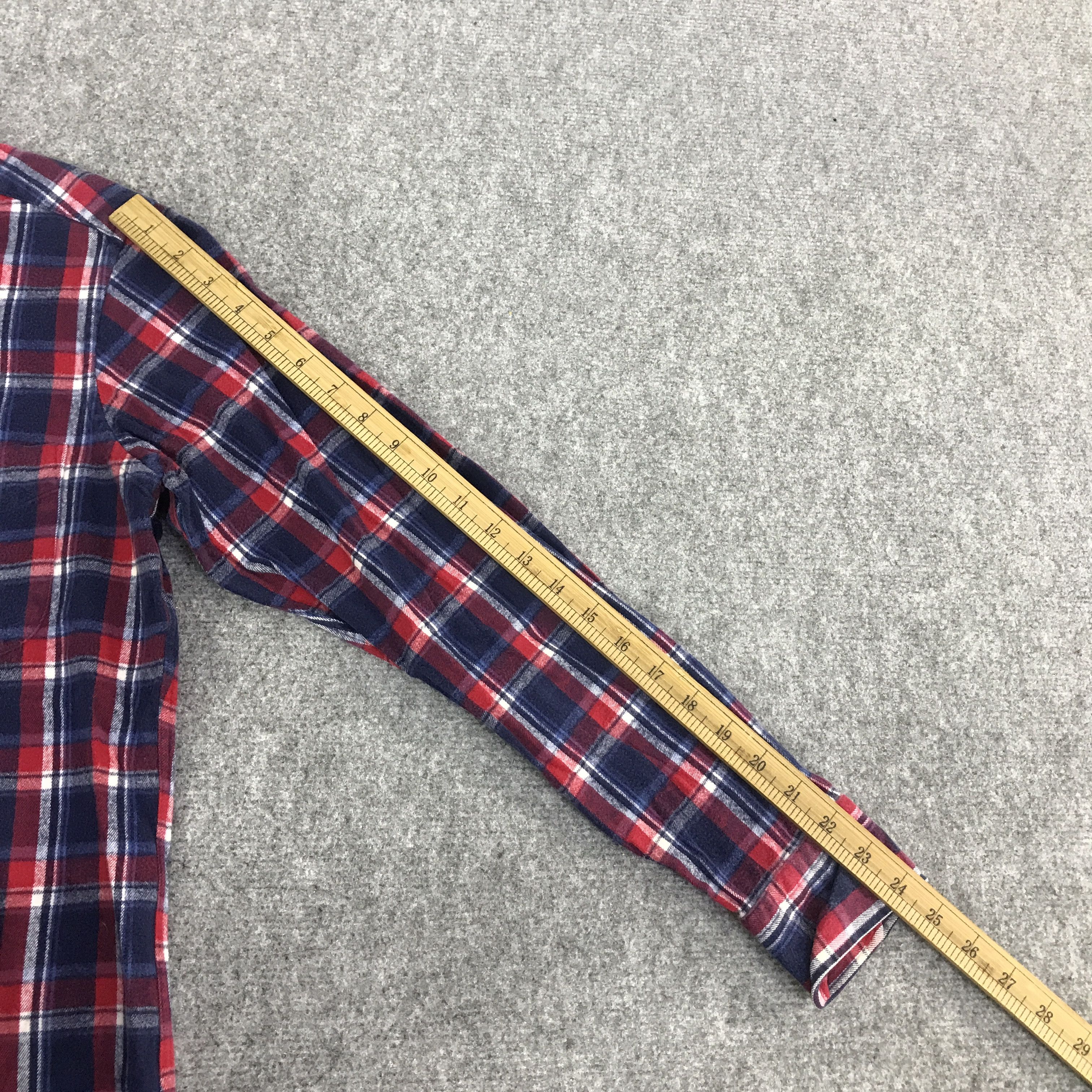 Psycho Bunny PSYCHO BUNNY TARTAN DESIGN BUTTON UP SHIRT K93B10 Size US L / EU 52-54 / 3 - 6 Thumbnail