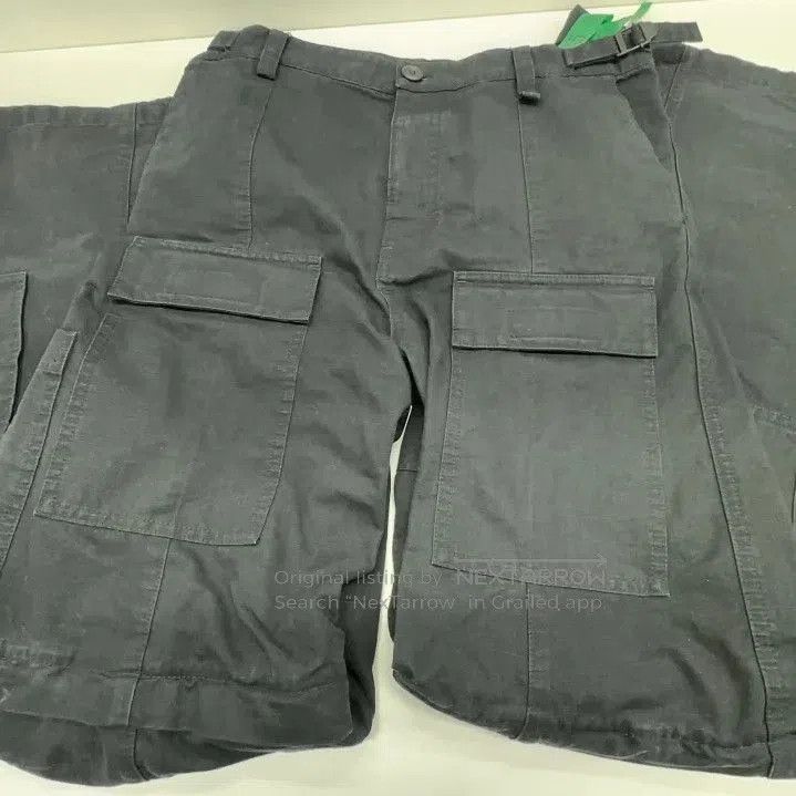 Balenciaga Balenciaga Relaxed Wide-Leg Cargo Pants. Size US 26 / EU 42 - 5 Thumbnail