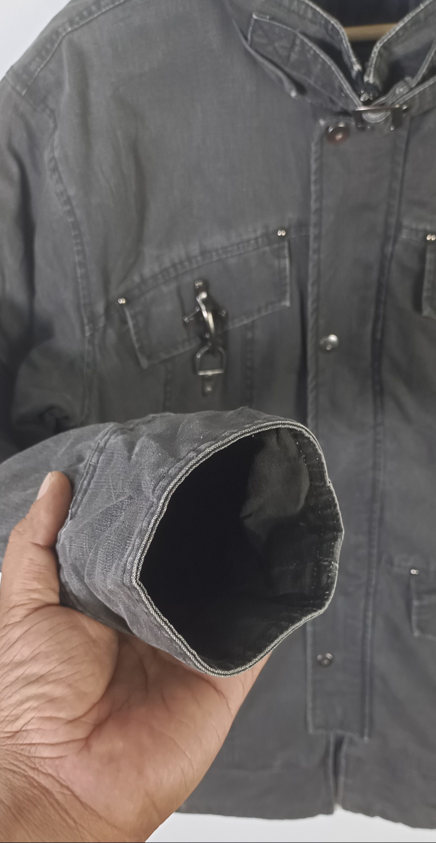 If Six Was Nine Rare🔥 Create Barefoot Bondage Military 5 Pocket Jacket Size US L / EU 52-54 / 3 - 9 Thumbnail