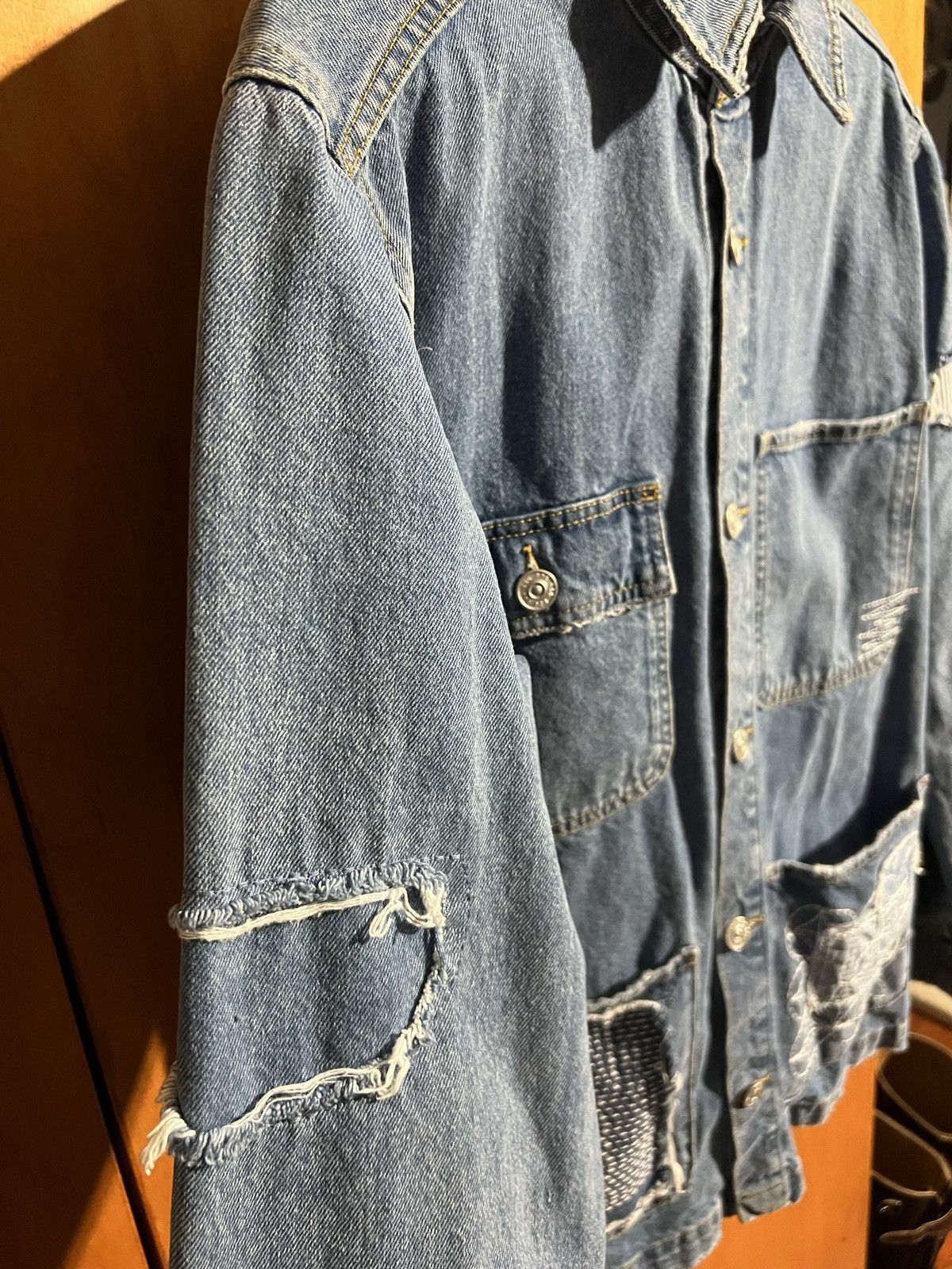 Bdg BDG Denim Patchwork Jean Jacket Heavyweight Size US L / EU 52-54 / 3 - 3 Thumbnail