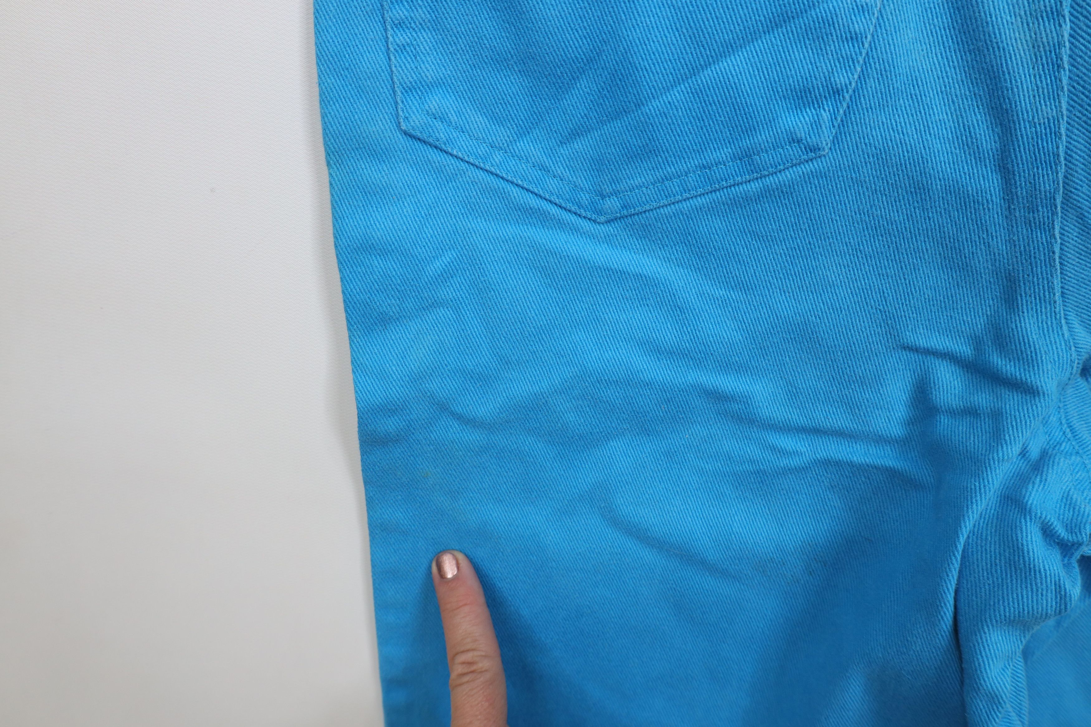 Vintage Vintage 90s Streetwear Denim Jean Shorts Jorts Blue Cotton Size 26" / US 2 / IT 38 - 12 Thumbnail