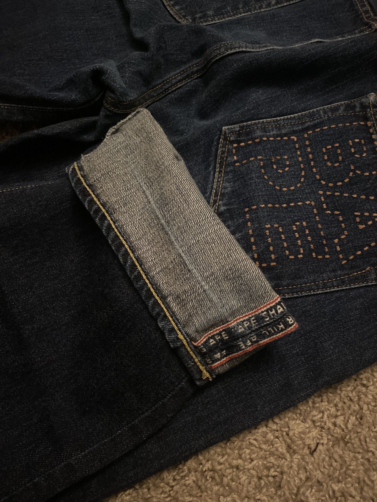 Bape Bape Jeans Size US 34 / EU 50 - 3 Thumbnail