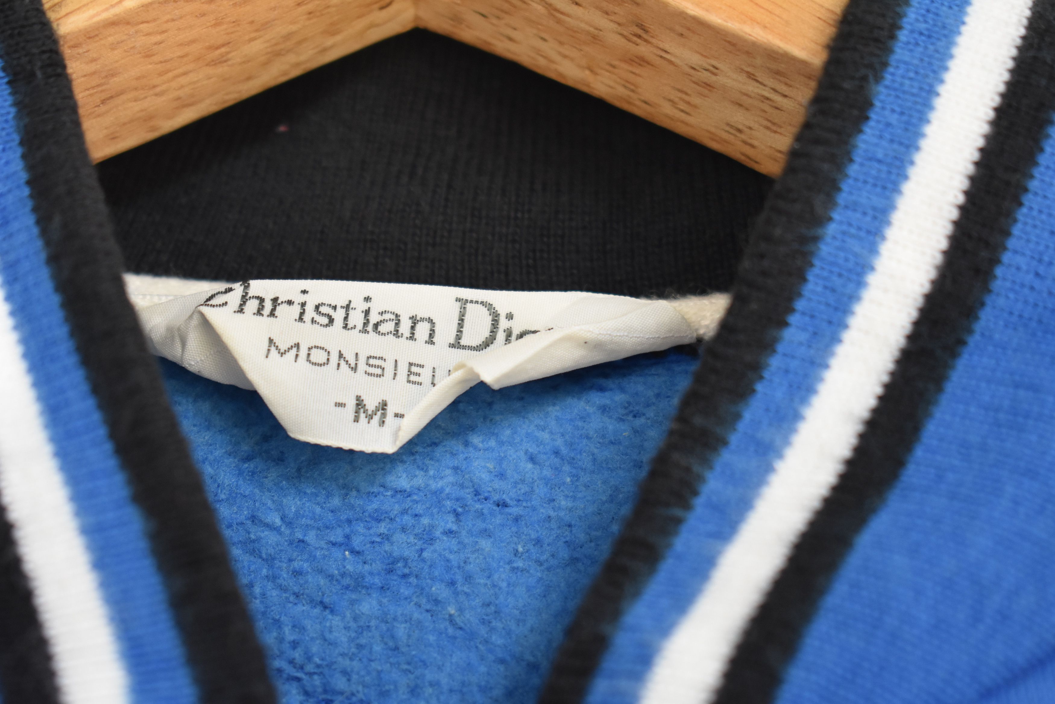 Christian Dior Monsieur × Dior × Vintage Dior Blue Crew Neck Sweaters Size US M / EU 48-50 / 2 - 4 Thumbnail