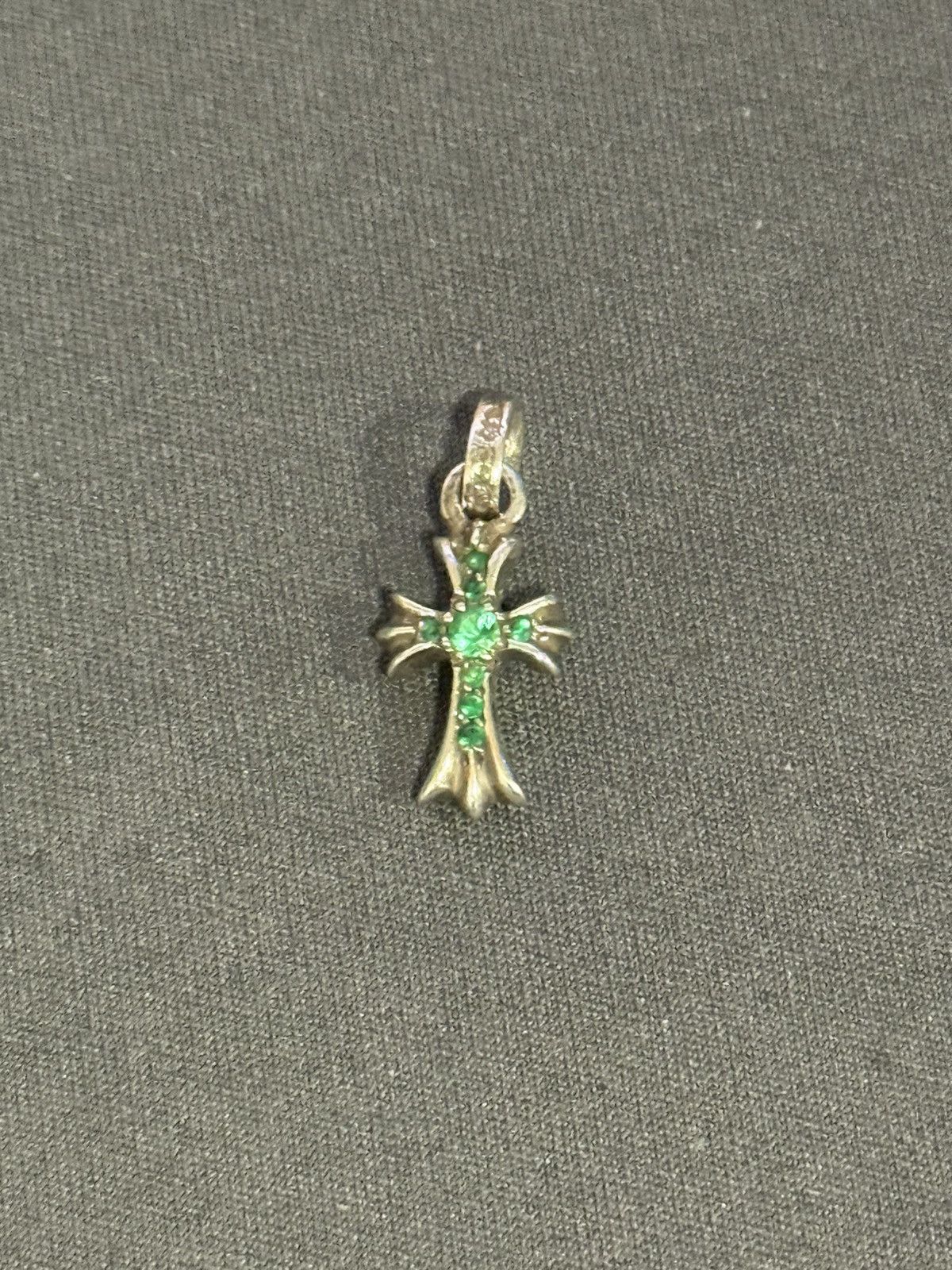 Chrome Hearts Chrome Hearts Emerald Baby Fat Charm Pendant Size ONE SIZE - 1 Thumbnail