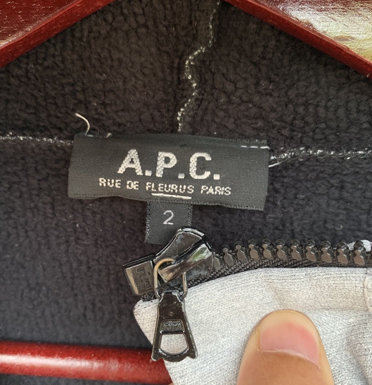 A.P.C. Vintage Apc hoodie Jacket Size S / US 4 / IT 40 - 11 Thumbnail