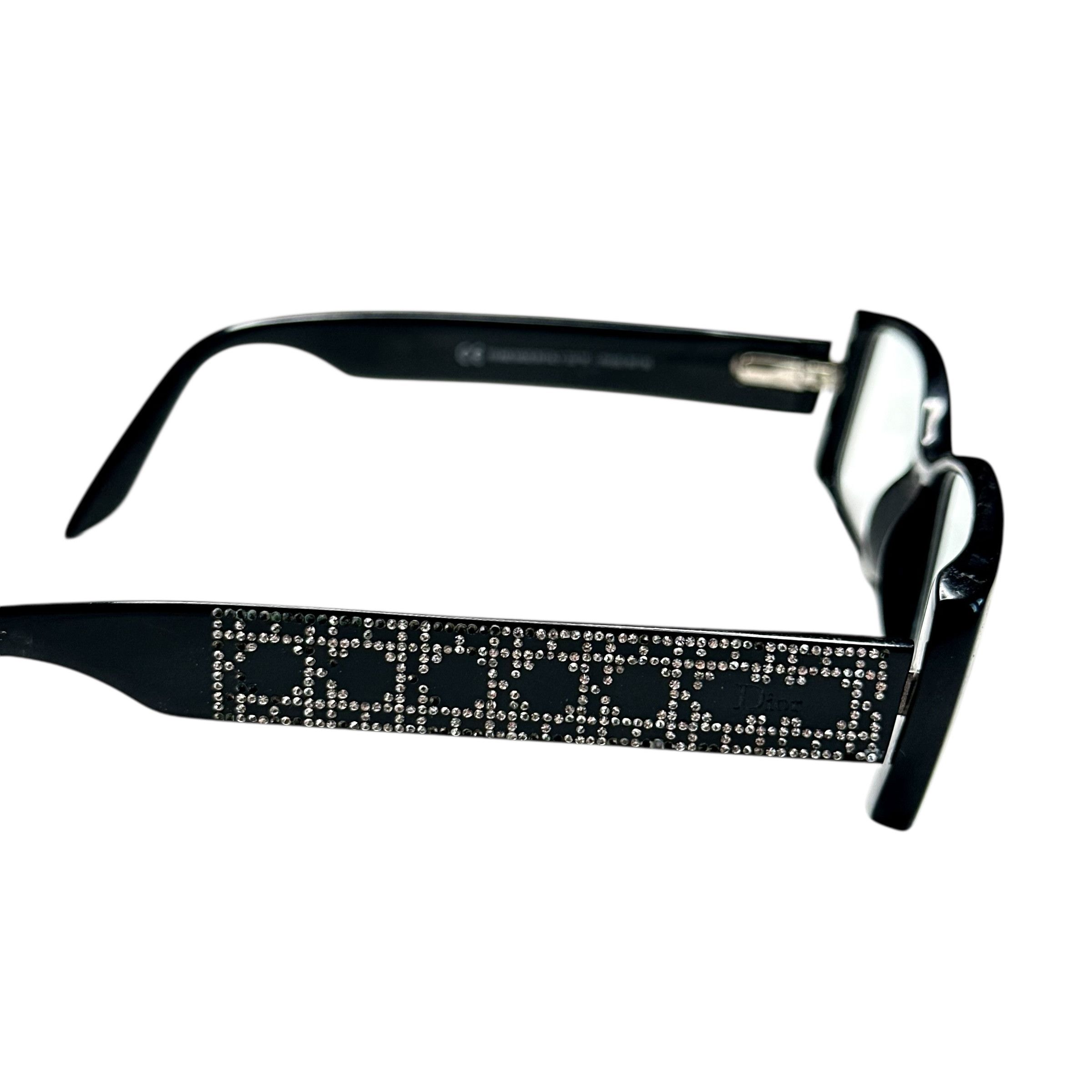 Dior CD Dior Swarovski Quilted Glasses Size ONE SIZE - 6 Thumbnail