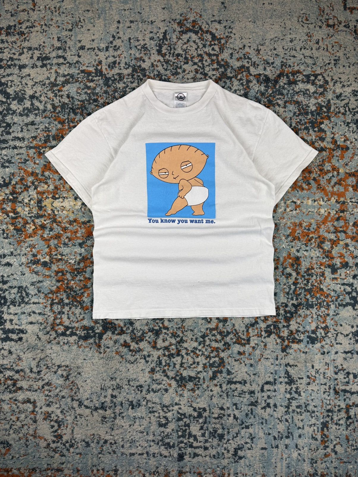 Vintage Vintage 00s Stewie Griffin family guy funny graphic tee Size US M / EU 48-50 / 2 - 1 Thumbnail