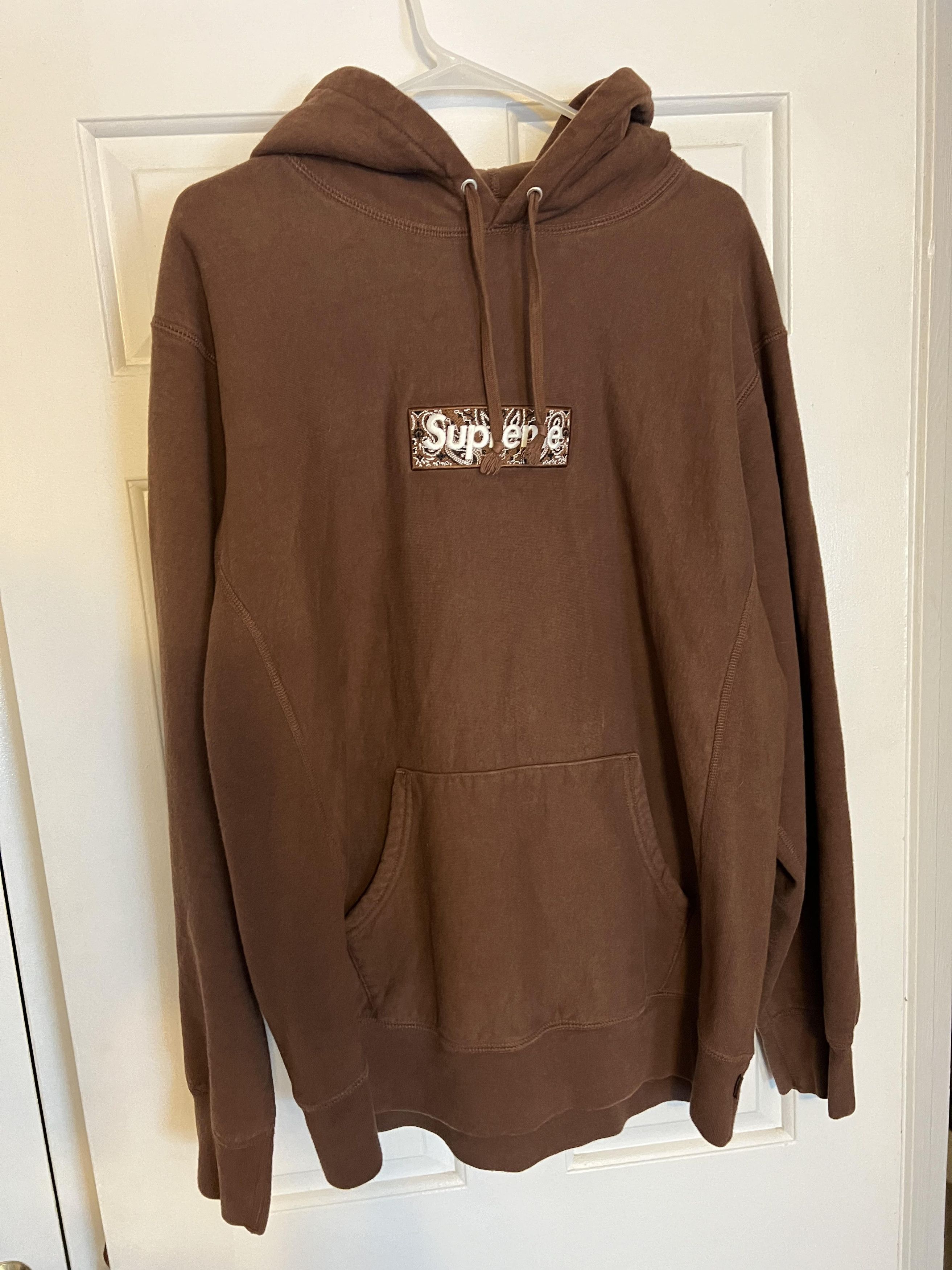 Supreme Bandana Box Logo Brown | Grailed