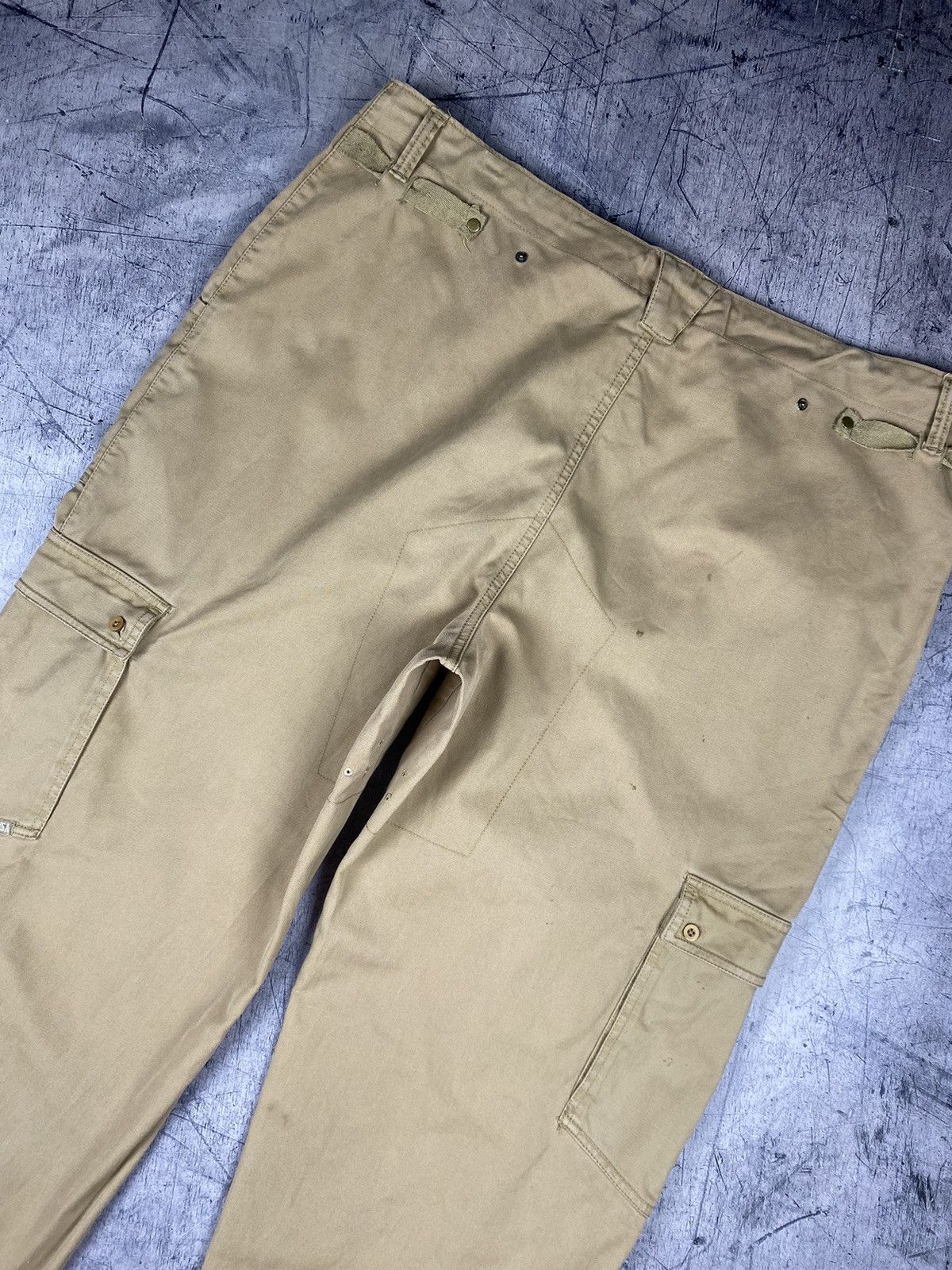 Nike × Vintage Vintage Nike Cargo Drill Pants Y2K Baggy Gorpcore Size US 36 / EU 52 - 11 Thumbnail