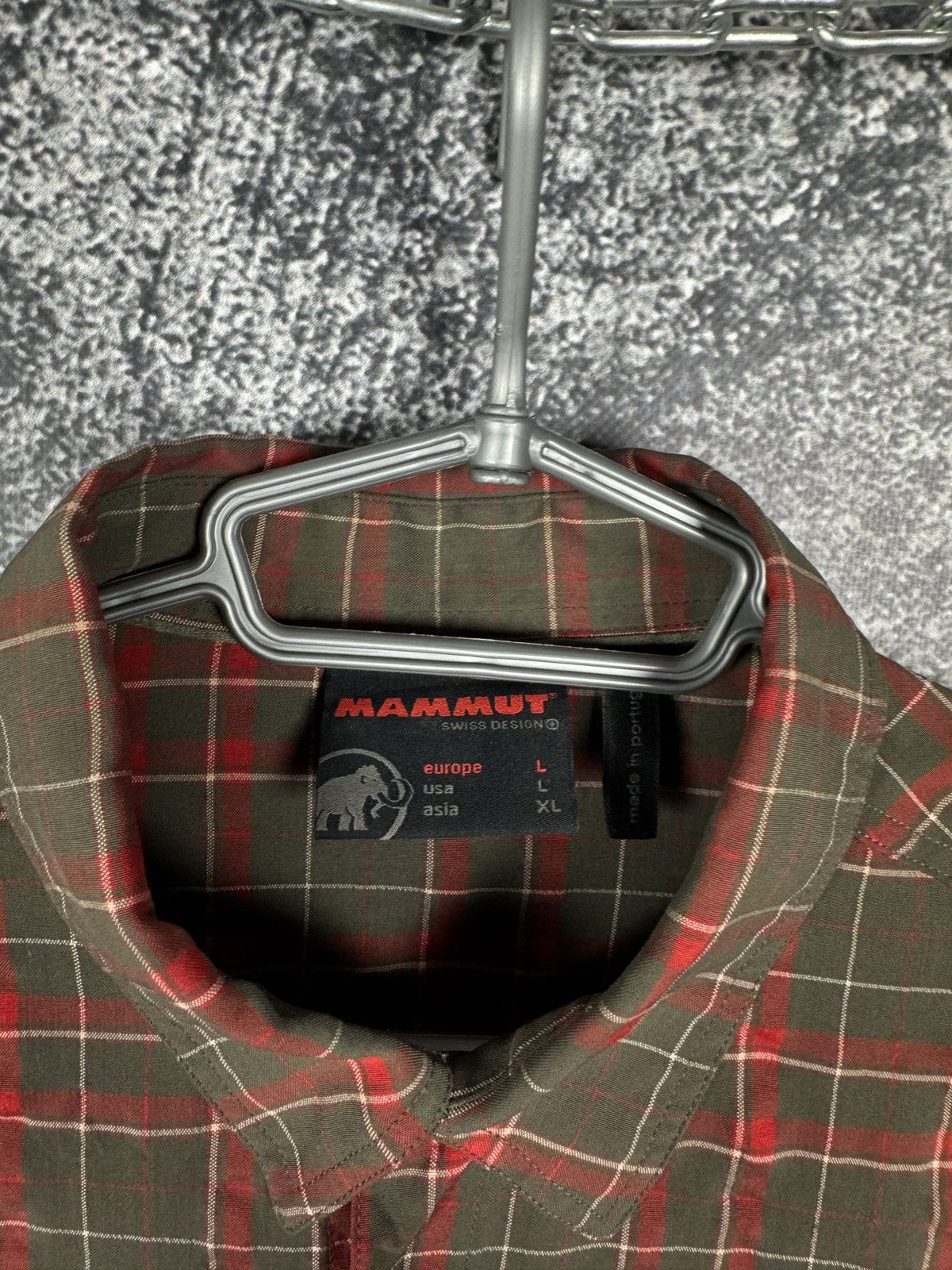 Mammut Mammut Long Sleeve Plaid Shirt Button Up Outdoor Hiking Sz L Size US L / EU 52-54 / 3 - 6 Thumbnail