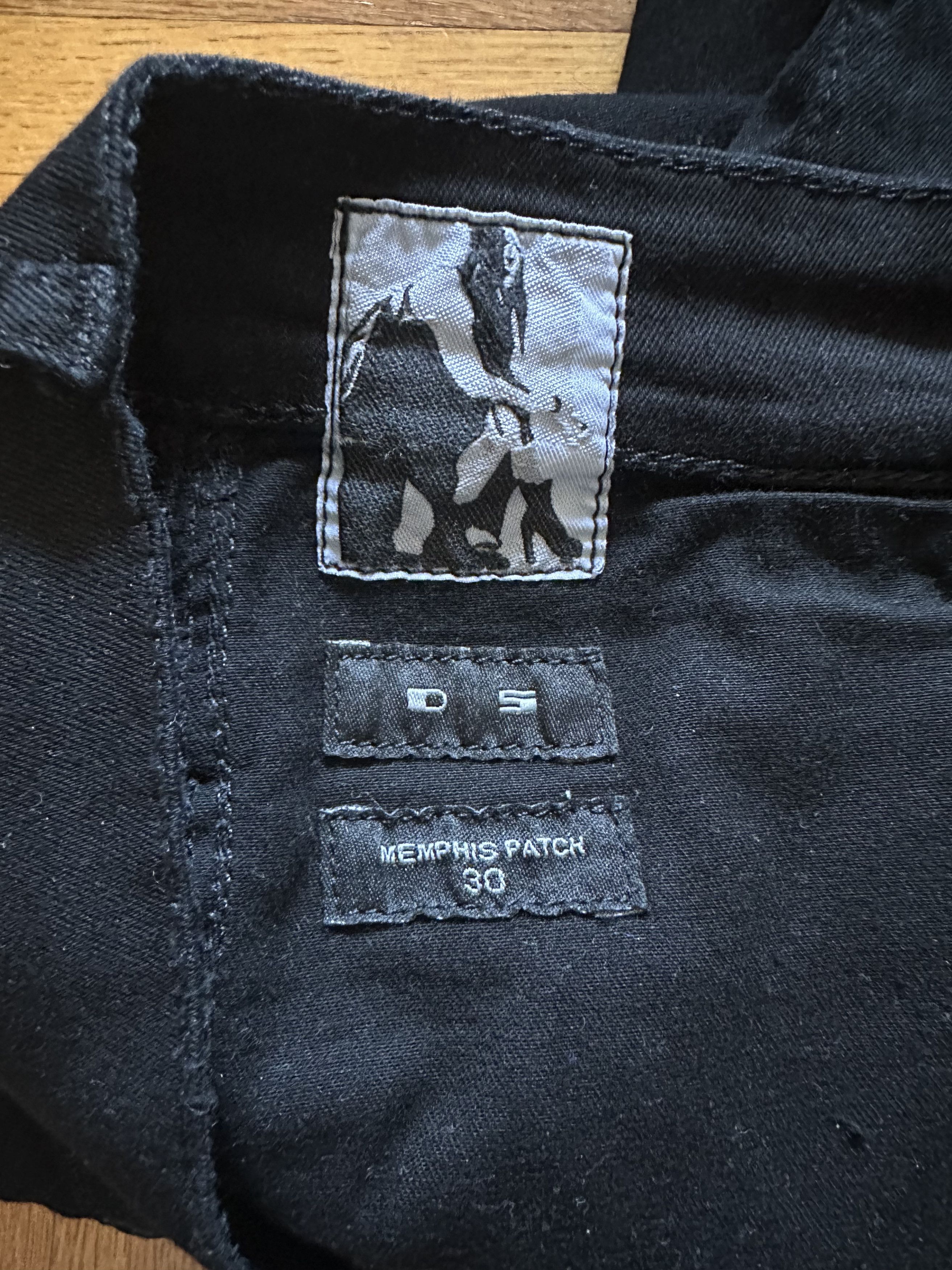 Rick Owens Drkshdw Rick Owens Drkshdw Memphis Patch Jean Size US 30 / EU 46 - 3 Thumbnail