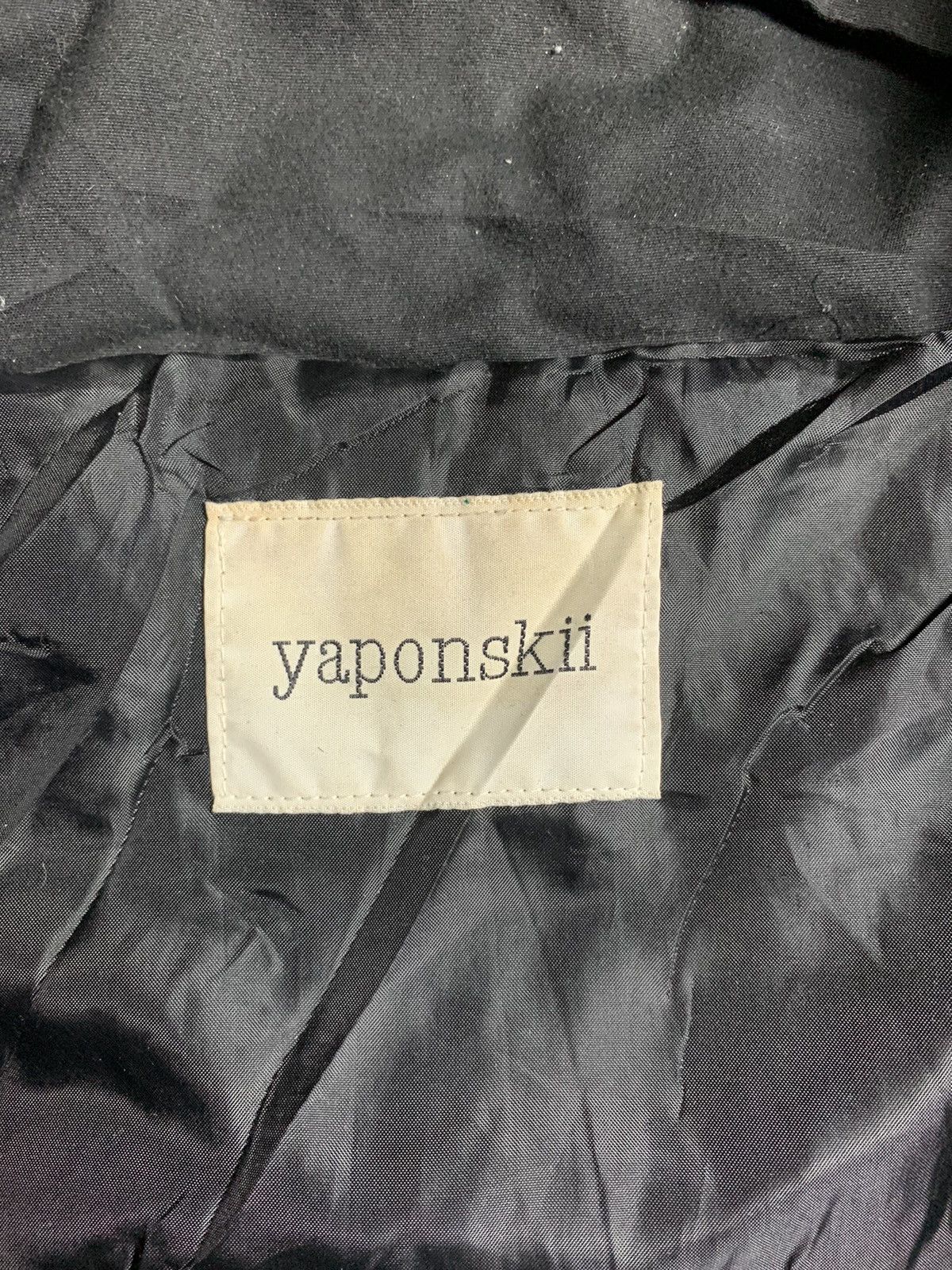2000s Yaponksii Warm Padded High Neck Jacket