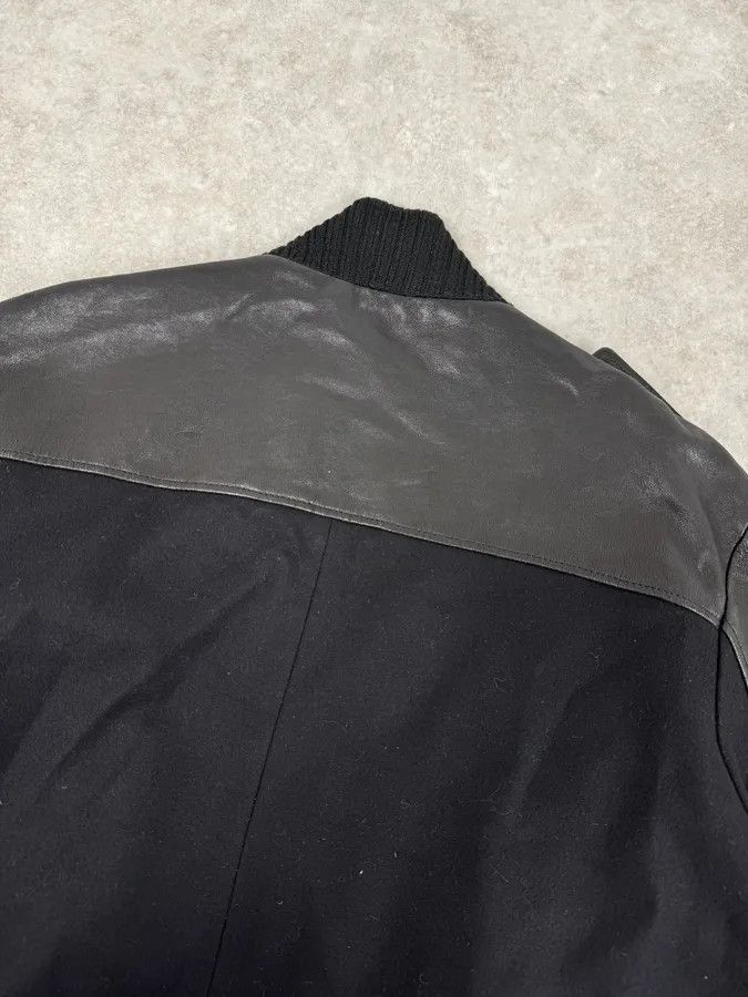 Maison Margiela FW2014 Maison Margiela Black Contrast Panel Leather Jacket Size US L / EU 52-54 / 3 - 6 Thumbnail