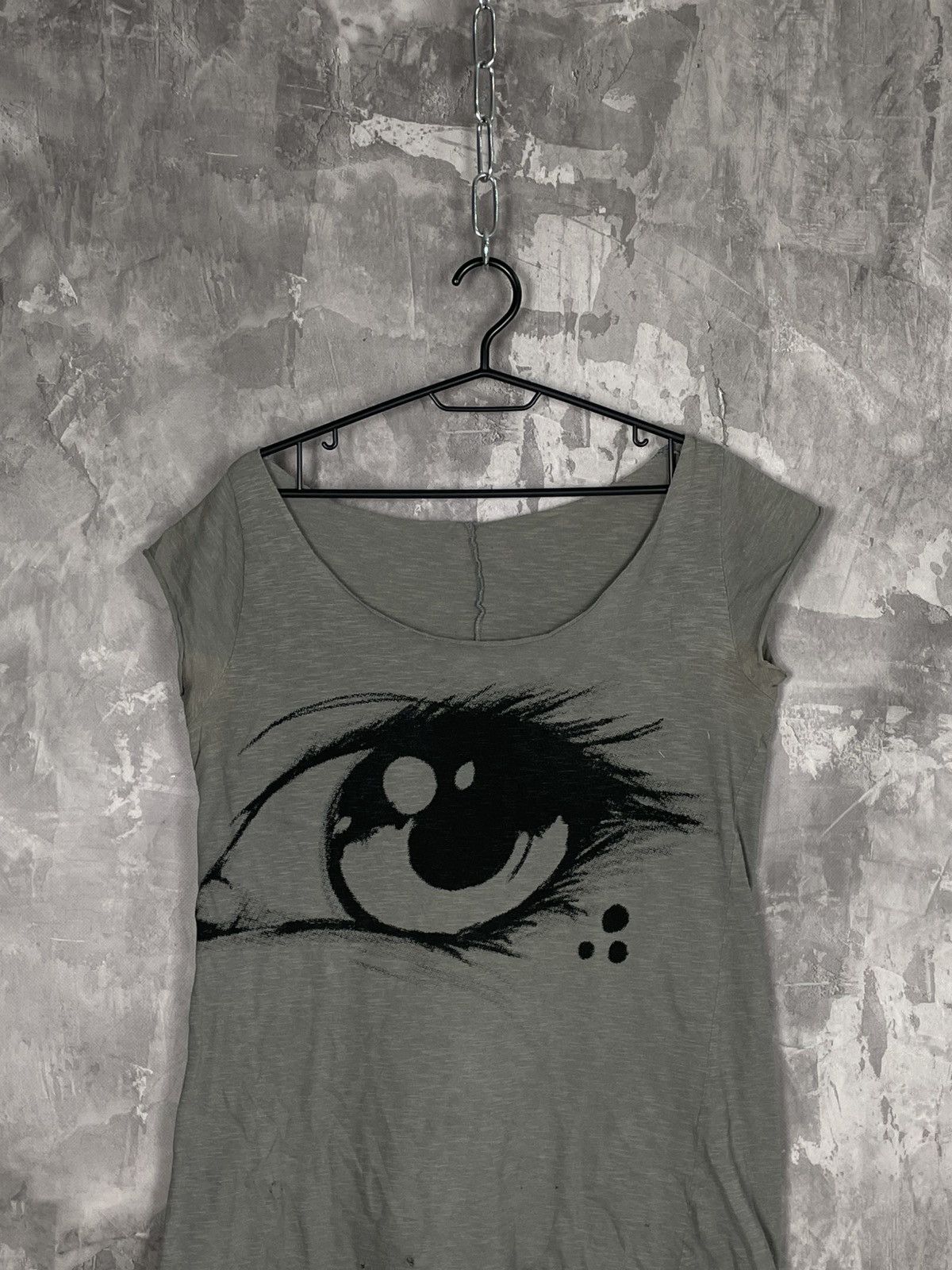 Hysteric Glamour × If Six Was Nine × Japanese Brand Vintage 00s Eye Logo Distressed Japanese Vibe T shirt Size XL / US 12-14 / IT 48-50 - 2 Thumbnail