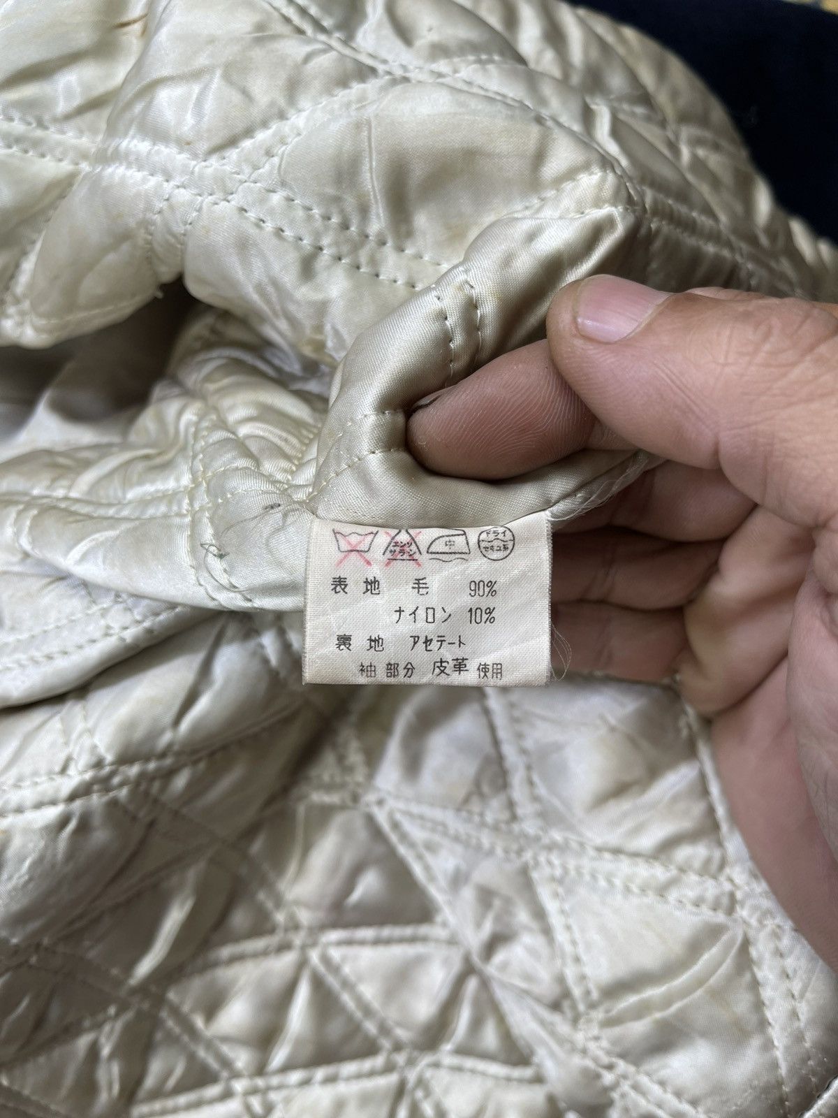 Macbeth Vtg 90s Macbeth Leather Sleeve Patch Logo Varsity Jacket Size US M / EU 48-50 / 2 - 19 Thumbnail