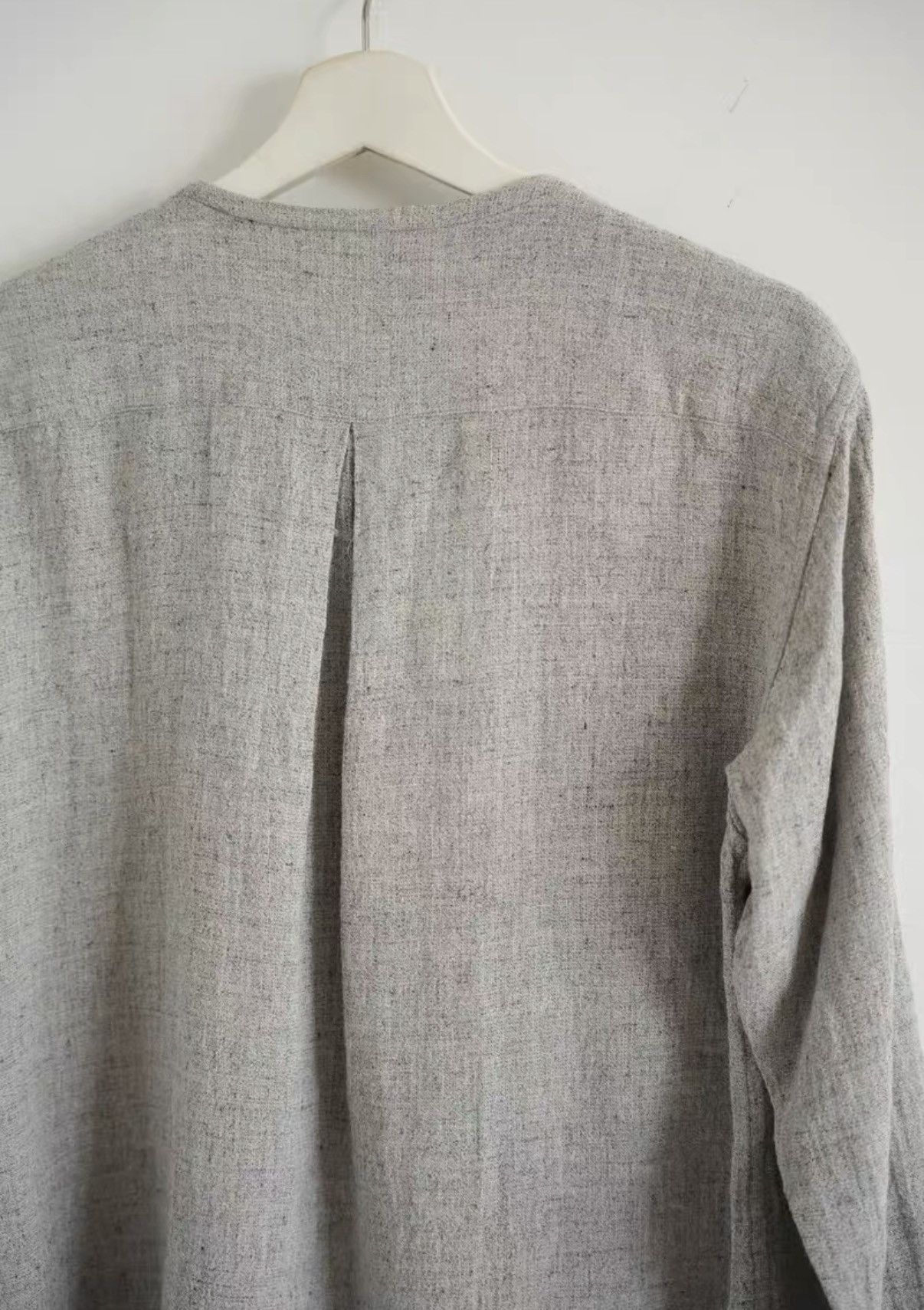 Yohji Yamamoto Yuta Matsuoka Multi-Button Linen Shirt K4 Size US S / EU 44-46 / 1 - 5 Thumbnail
