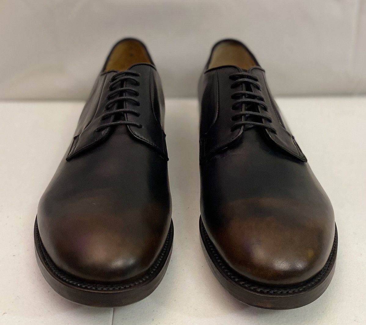 Dsquared2 Dsquared2 🇮🇹 Burnish Toe Goodyear Welt Veg Tan Derby 10 NEW Size US 10 / EU 43 - 3 Thumbnail