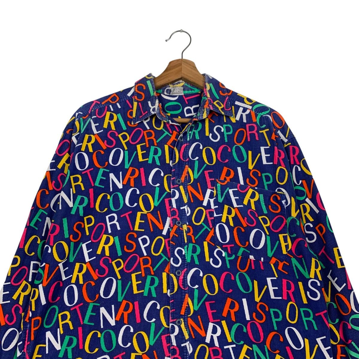 Enrico Coveri Enrico Coveri Sport Fullprint Button Shirt #2260-C100 Size US L / EU 52-54 / 3 - 2 Thumbnail